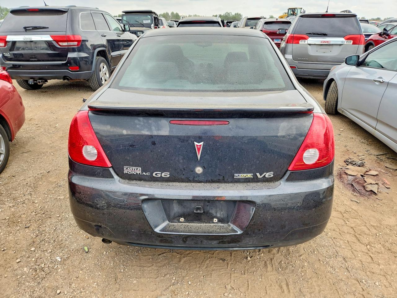 2009 Pontiac G6 Черный vin: 1G2ZJ57K194254772