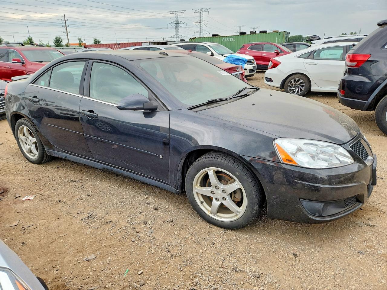 2009 Pontiac G6 Черный vin: 1G2ZJ57K194254772