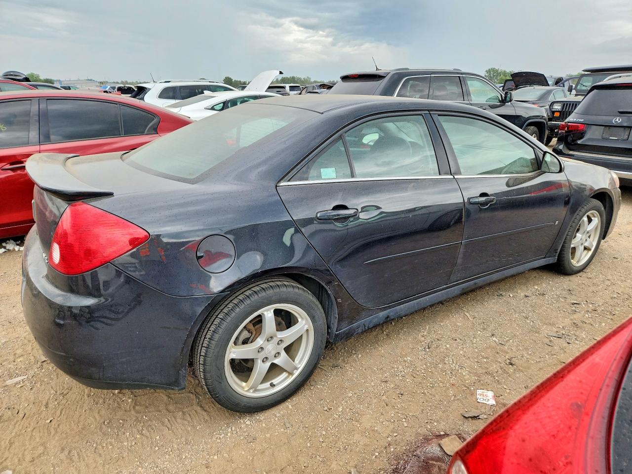 2009 Pontiac G6 Черный vin: 1G2ZJ57K194254772