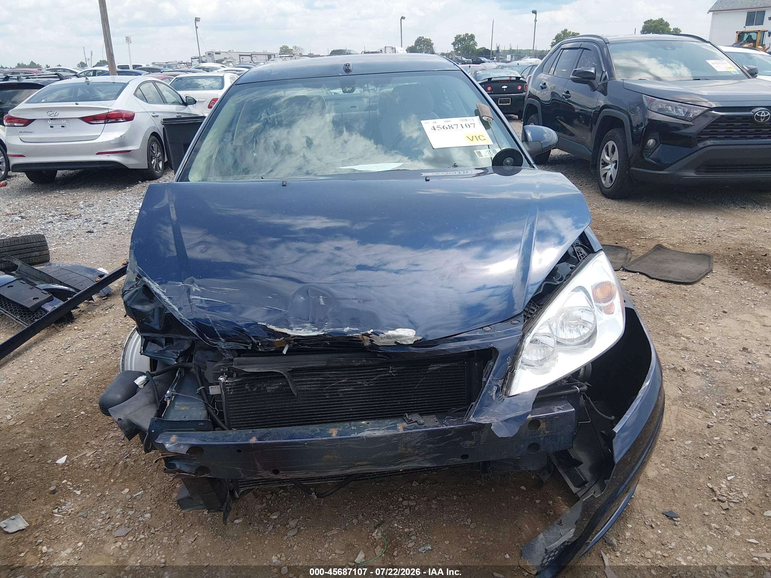 2009 Pontiac G6 New Se Blue vin: 1G2ZJ57K294248835