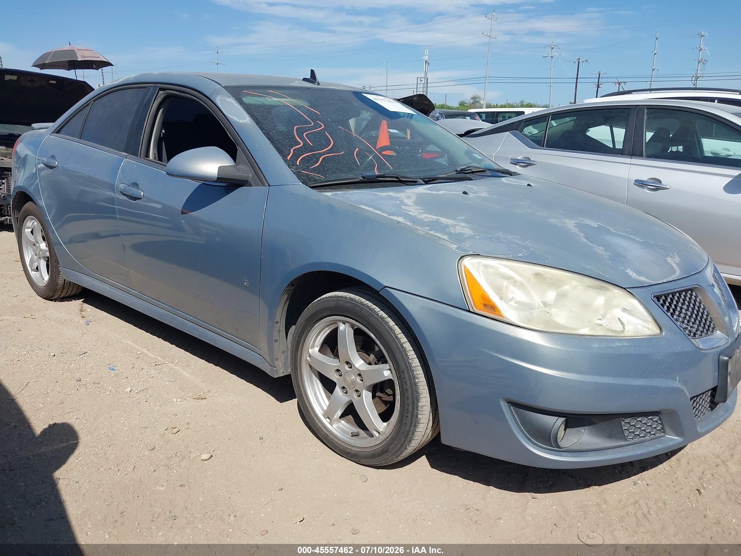 2009 Pontiac G6 New Se Light Blue vin: 1G2ZJ57K294262234