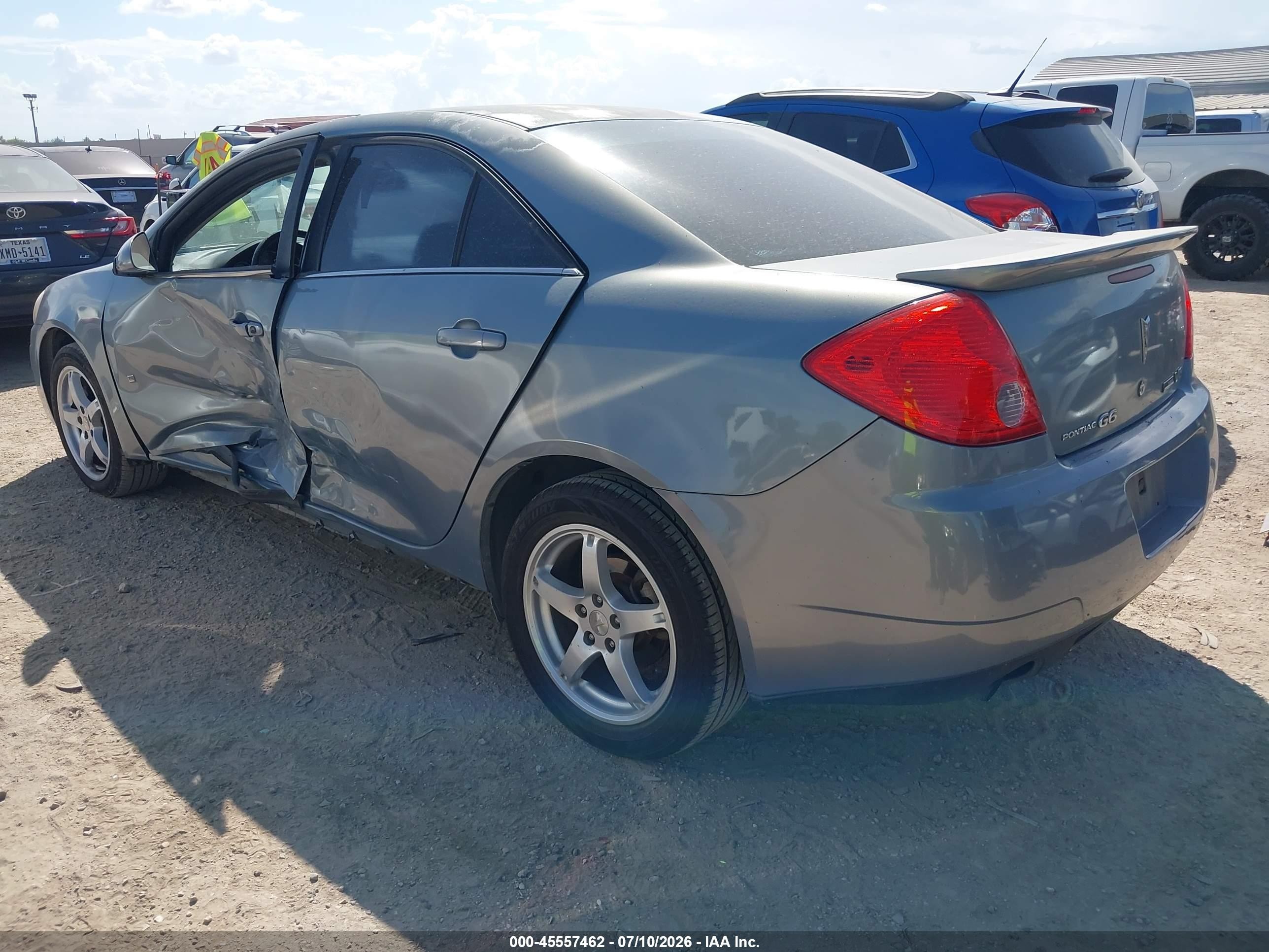 2009 Pontiac G6 New Se Light Blue vin: 1G2ZJ57K294262234