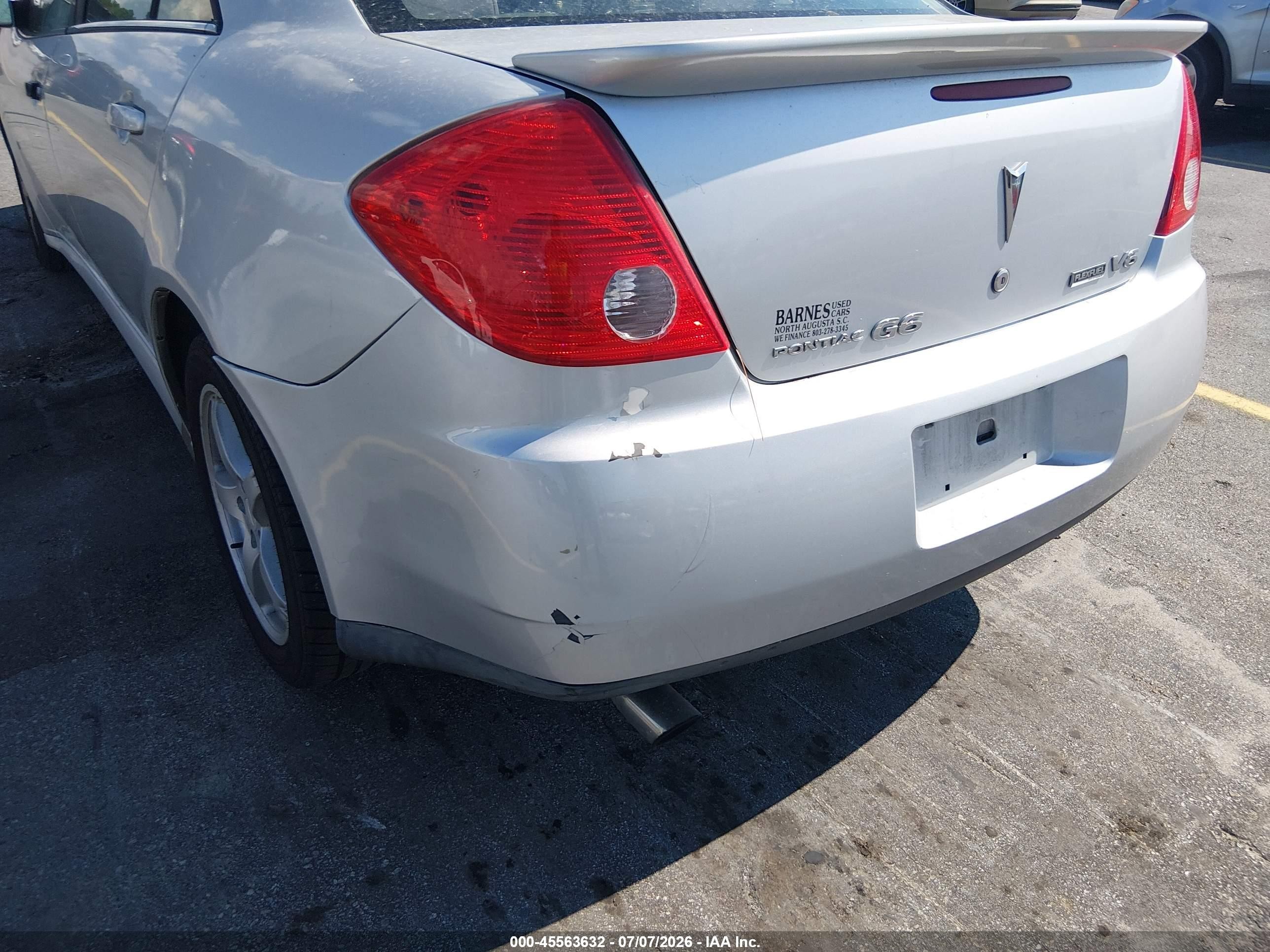 2009 Pontiac G6 New Se Silver vin: 1G2ZJ57K394256913