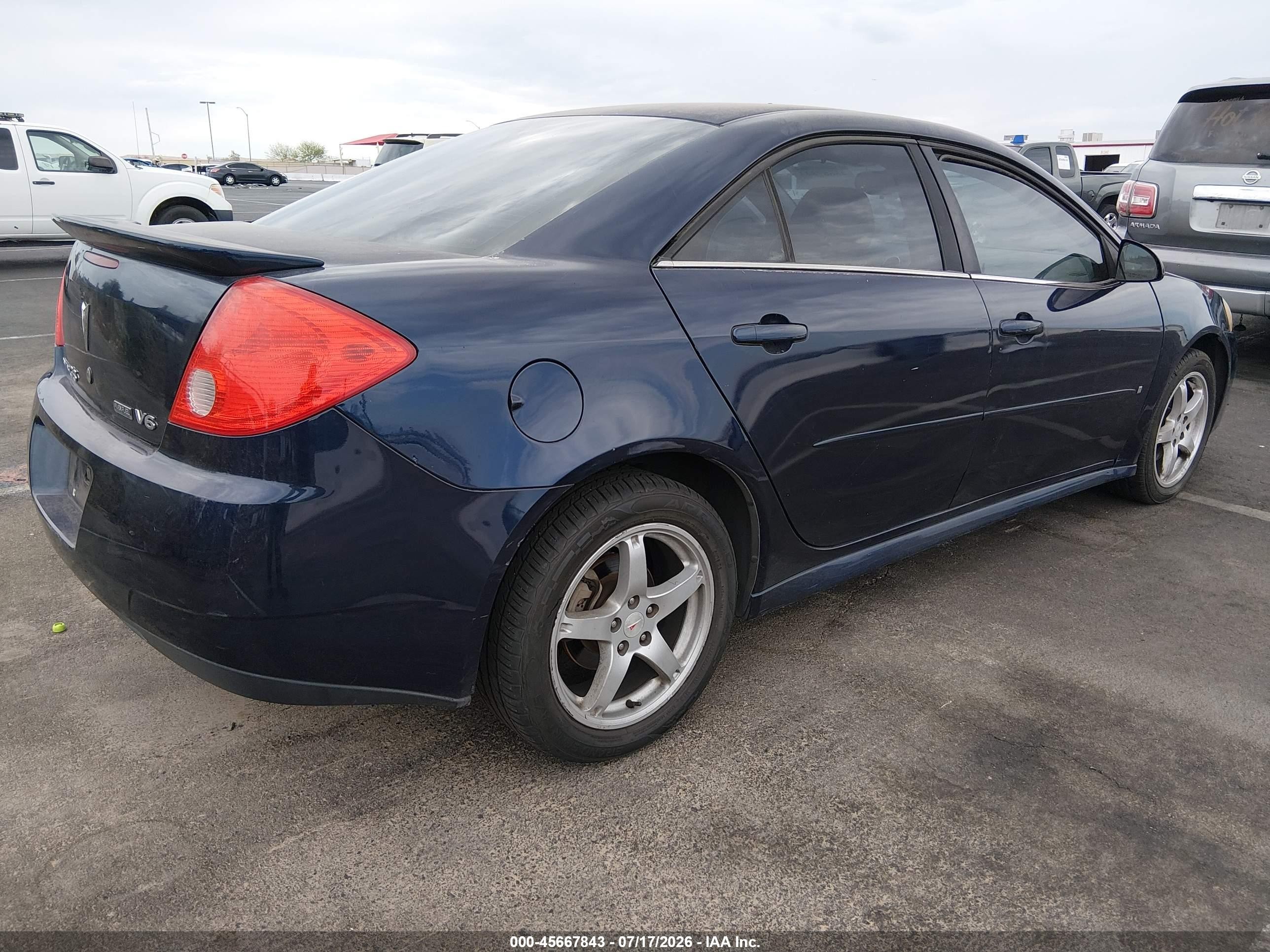 2009 Pontiac G6 New Se Blue vin: 1G2ZJ57K694251690
