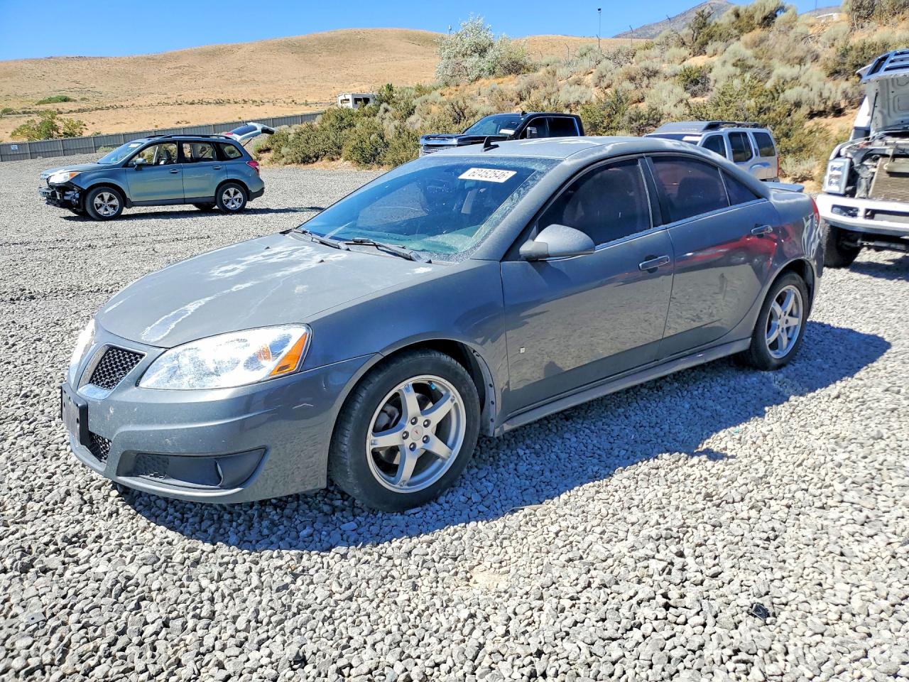 2009 Pontiac G6 Gray vin: 1G2ZJ57K894251223