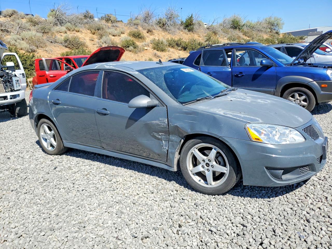 2009 Pontiac G6 Gray vin: 1G2ZJ57K894251223