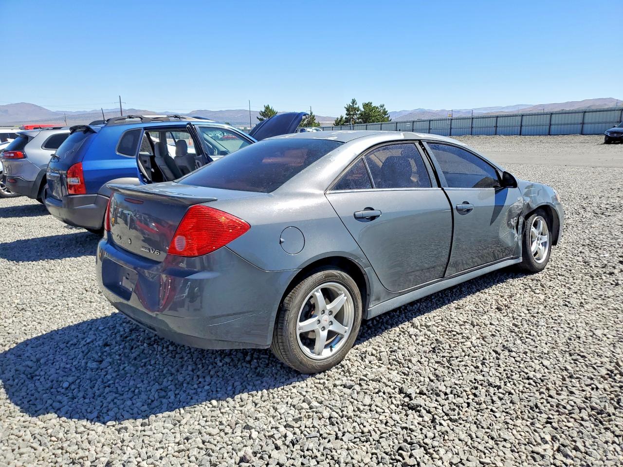2009 Pontiac G6 Gray vin: 1G2ZJ57K894251223