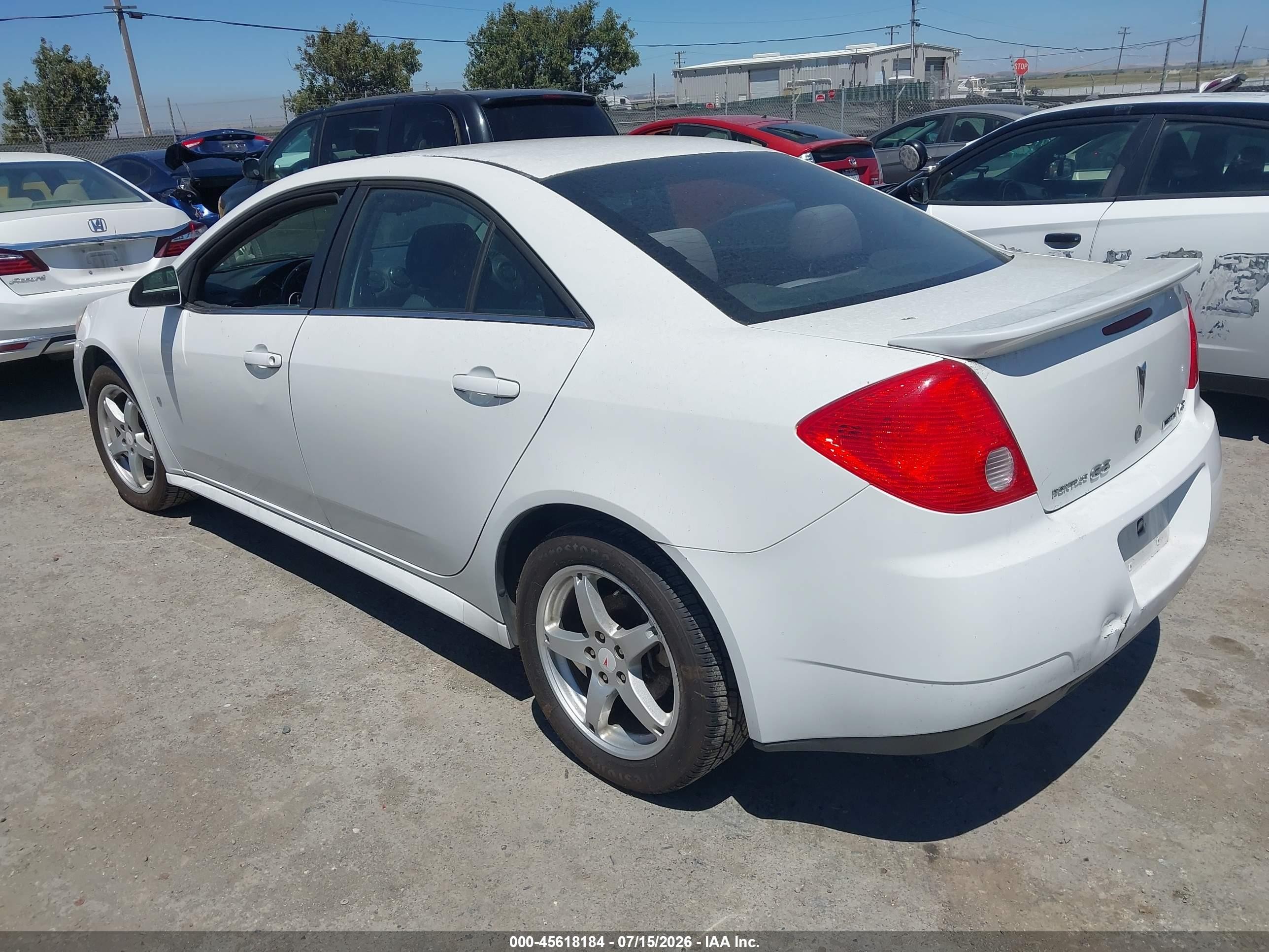 2009 Pontiac G6 New Se White vin: 1G2ZJ57K894252193
