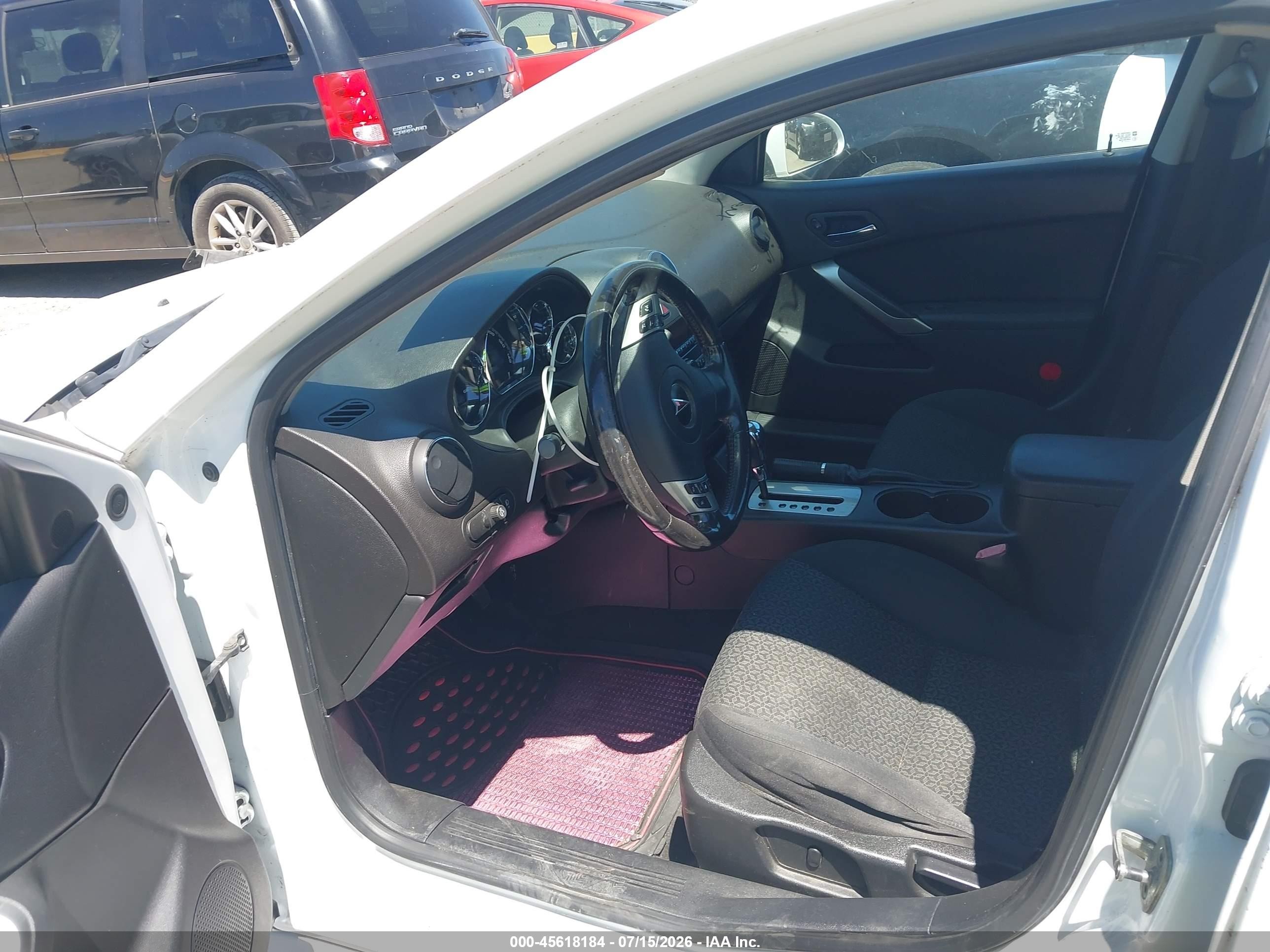 2009 Pontiac G6 New Se White vin: 1G2ZJ57K894252193