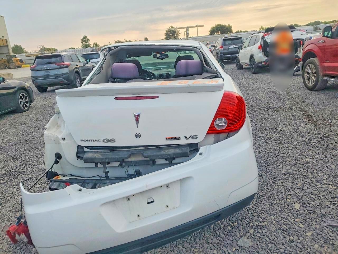 2009 Pontiac G6 Белый vin: 1G2ZJ57K894254610