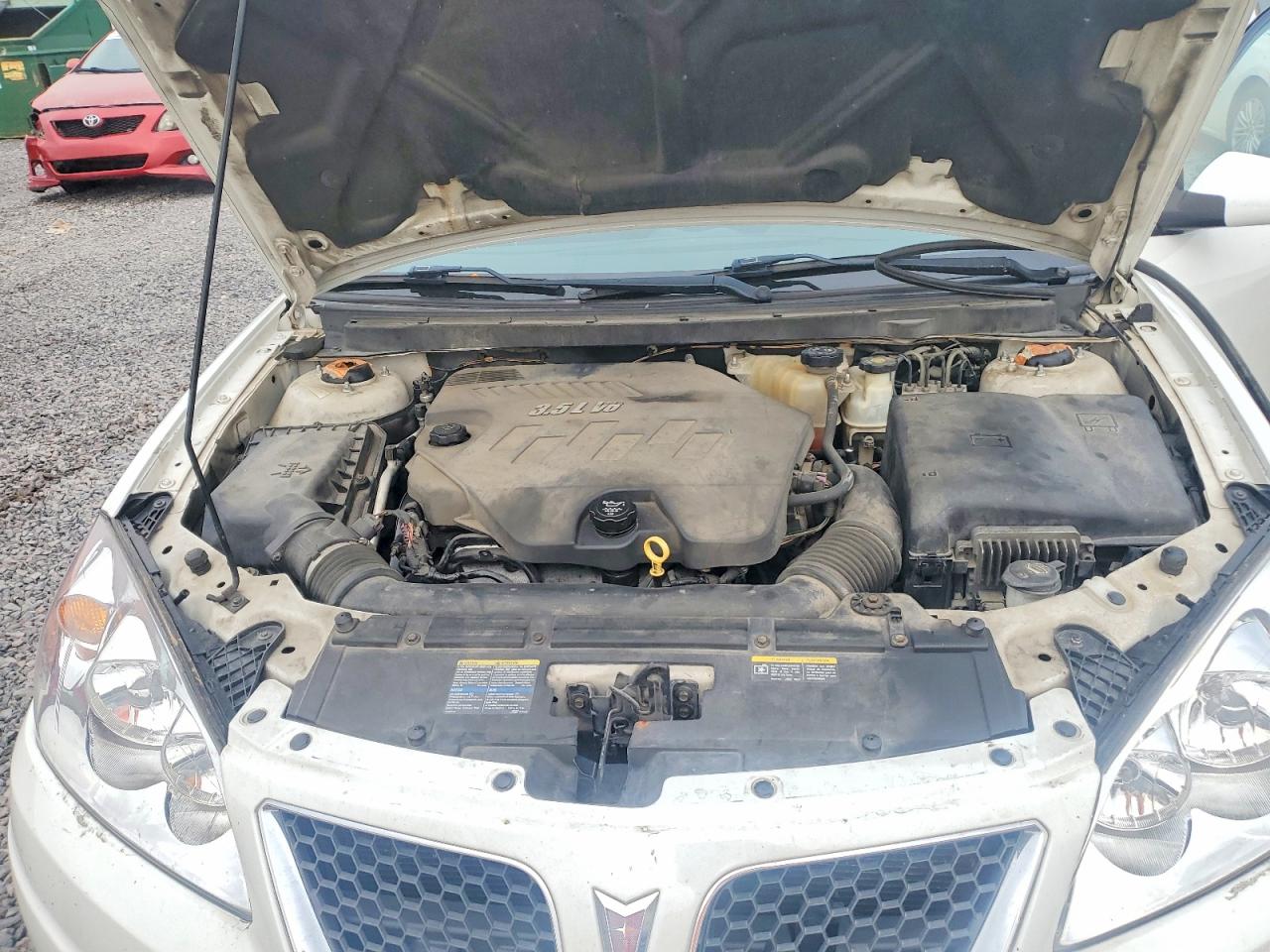 2009 Pontiac G6 Белый vin: 1G2ZJ57K894254610
