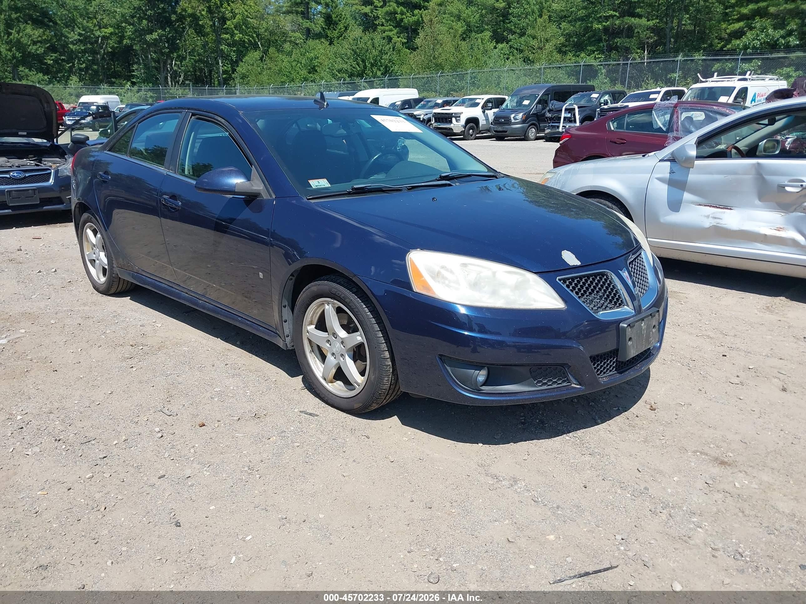 2009 Pontiac G6 New Se Синий vin: 1G2ZJ57K894260925