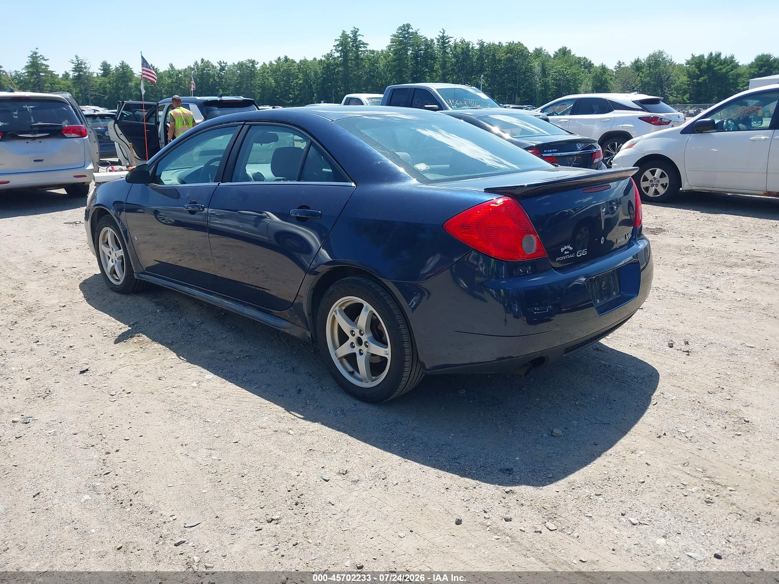 2009 Pontiac G6 New Se Синий vin: 1G2ZJ57K894260925