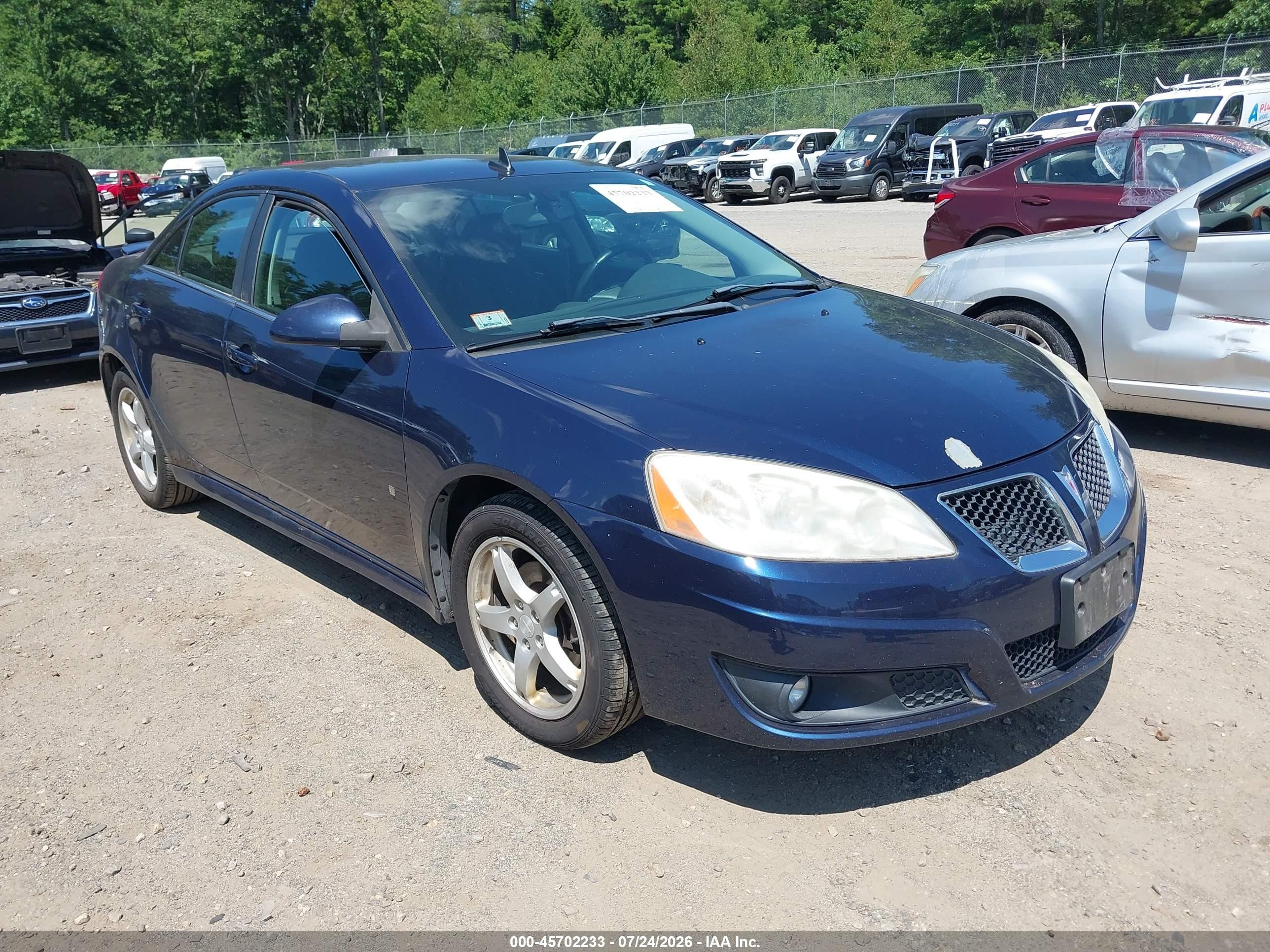 2009 Pontiac G6 New Se Синий vin: 1G2ZJ57K894260925