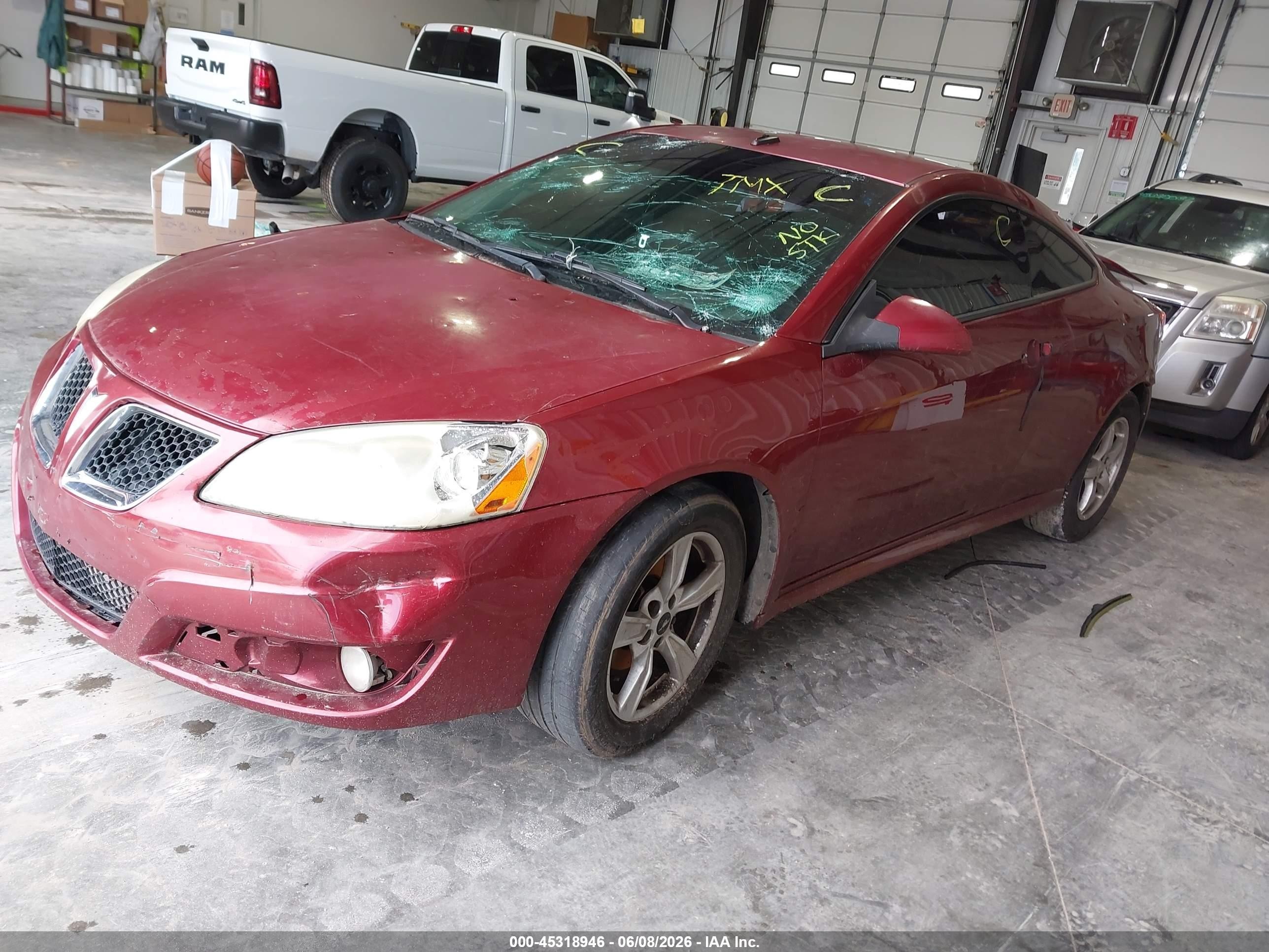 2009 Pontiac G6 New Gt Maroon vin: 1G2ZK17K494242587