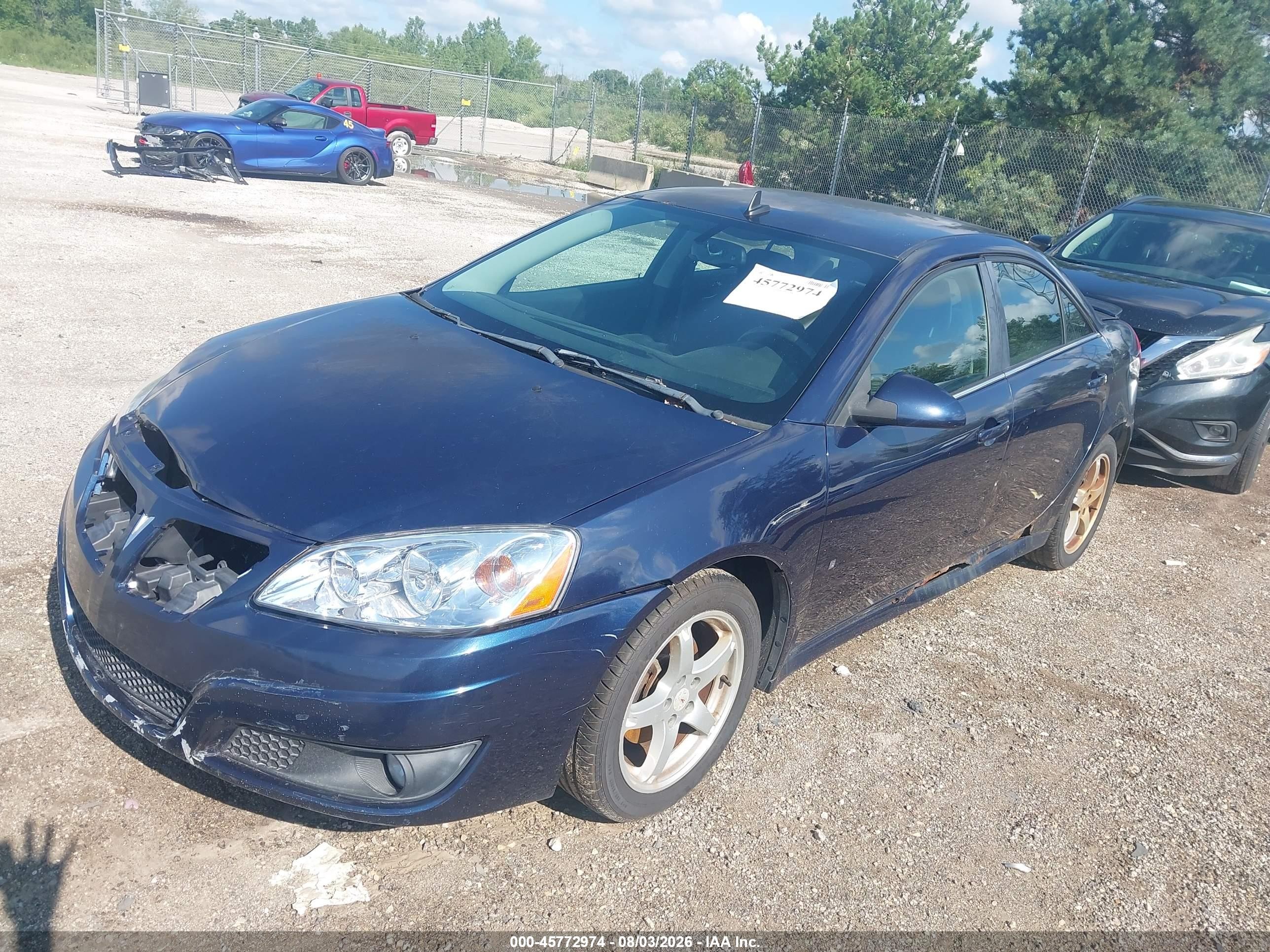 2009 Pontiac G6 New Gt Blue vin: 1G2ZK57K694229279
