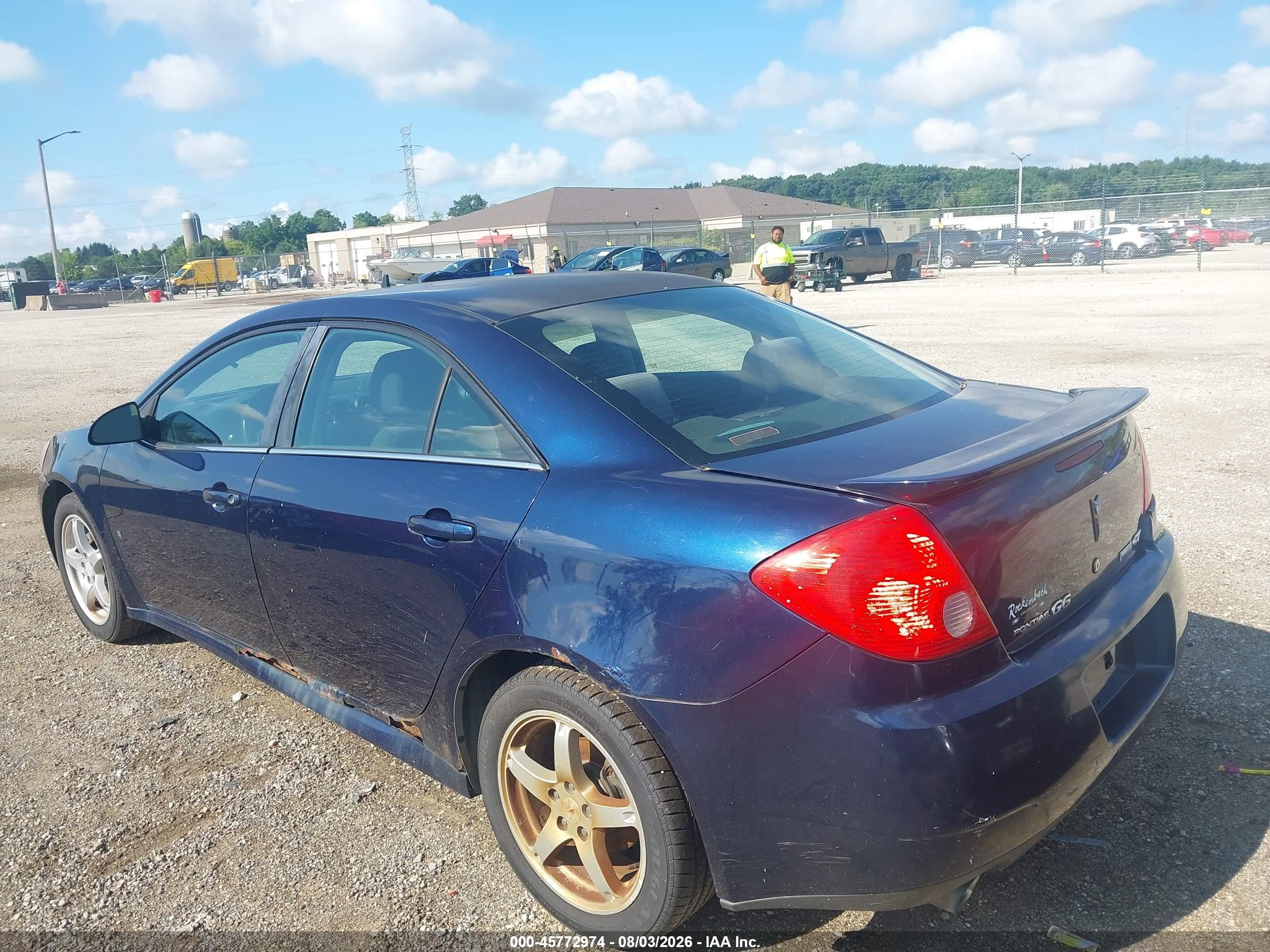 2009 Pontiac G6 New Gt Blue vin: 1G2ZK57K694229279
