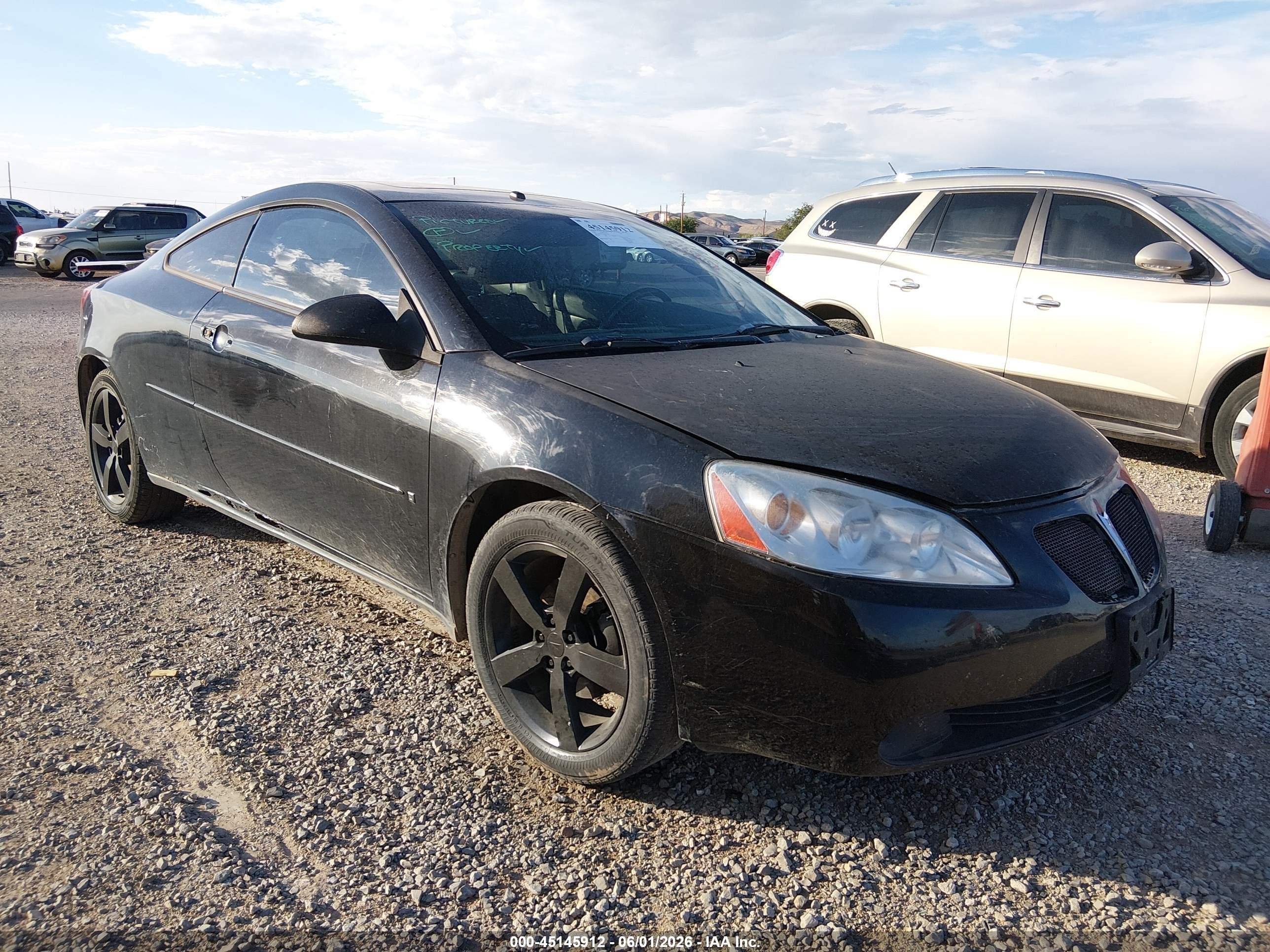 2006 Pontiac G6 Gtp Black vin: 1G2ZM151664277812