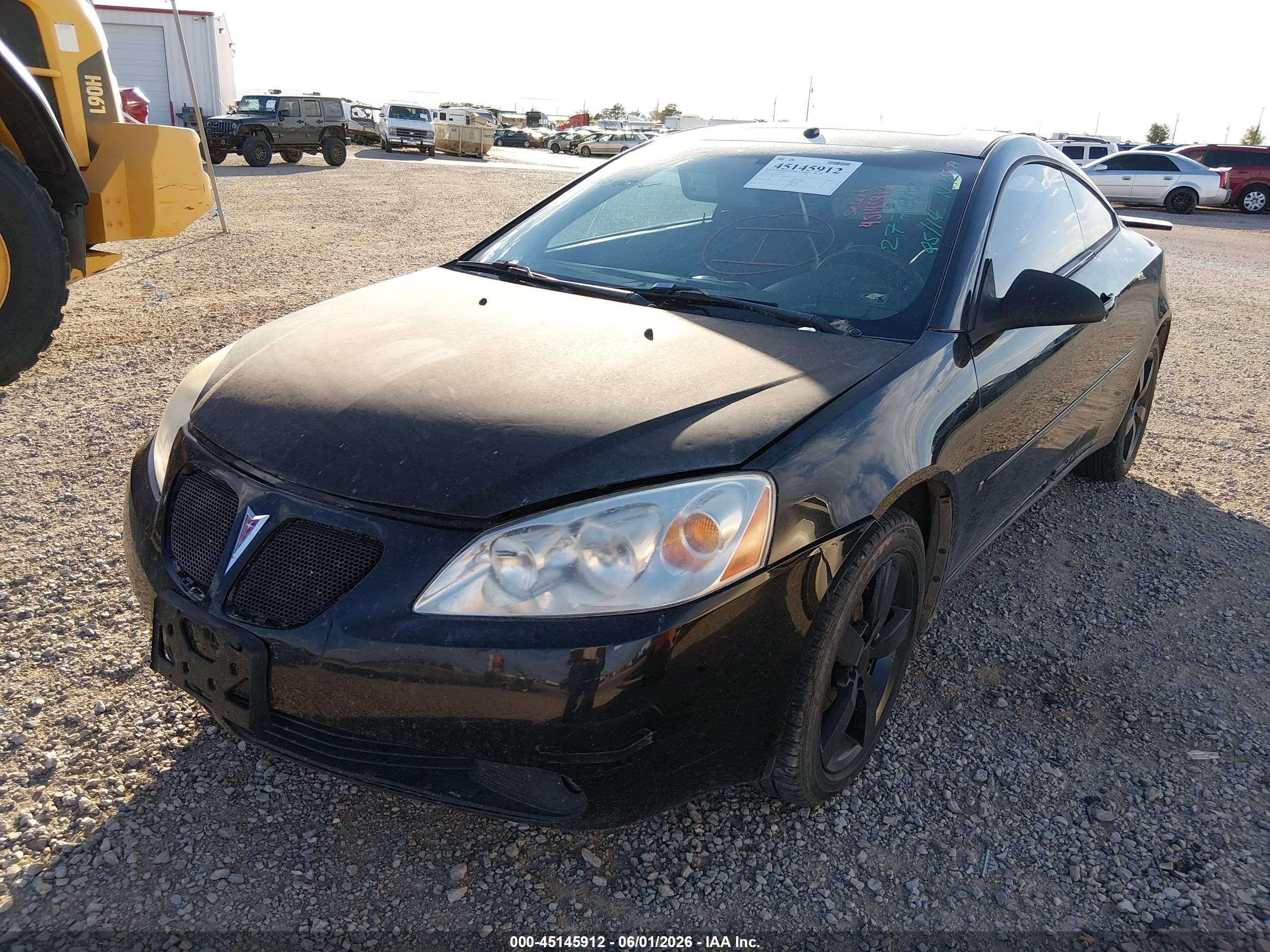 2006 Pontiac G6 Gtp Black vin: 1G2ZM151664277812