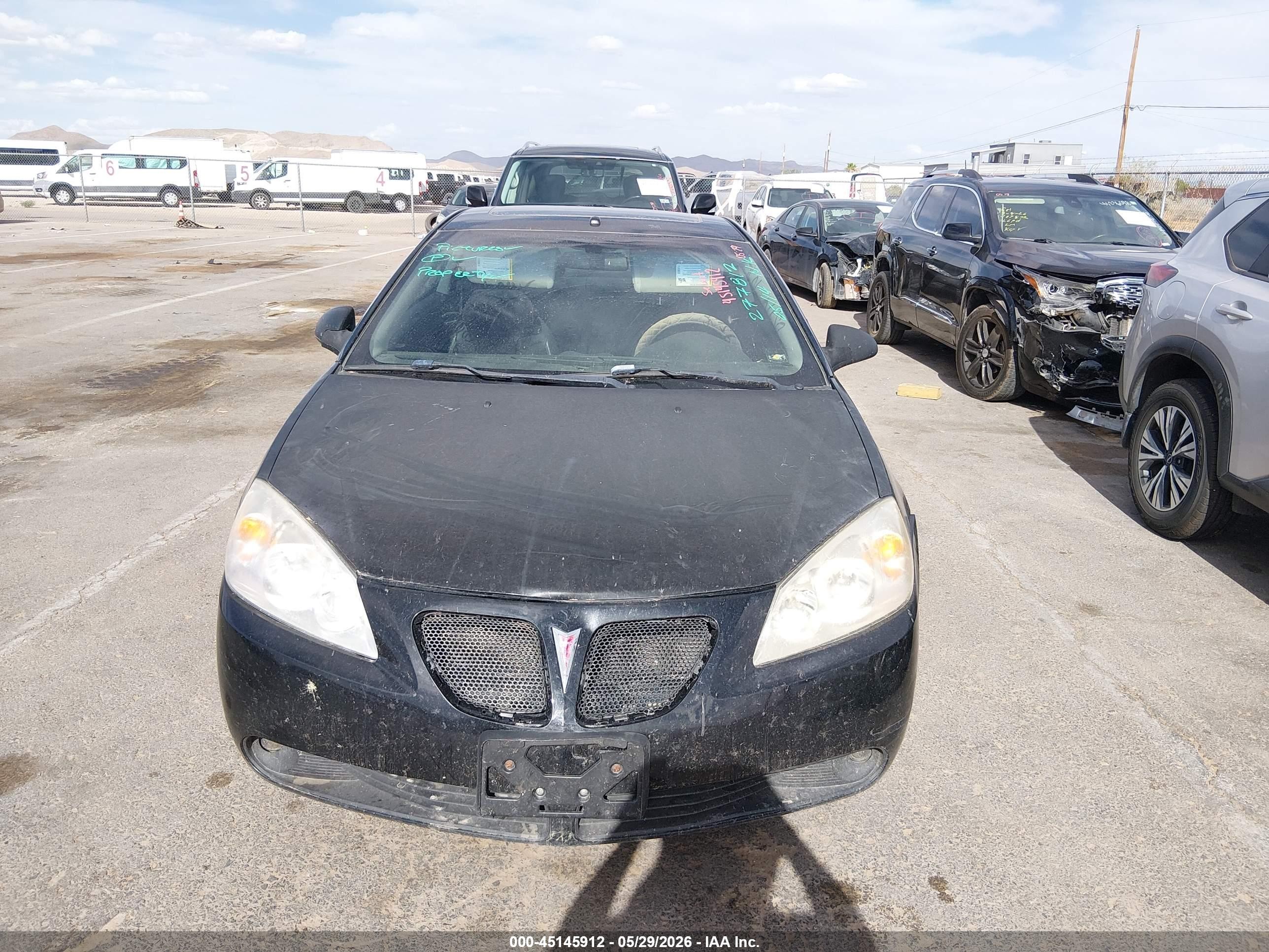 2006 Pontiac G6 Gtp Black vin: 1G2ZM151664277812