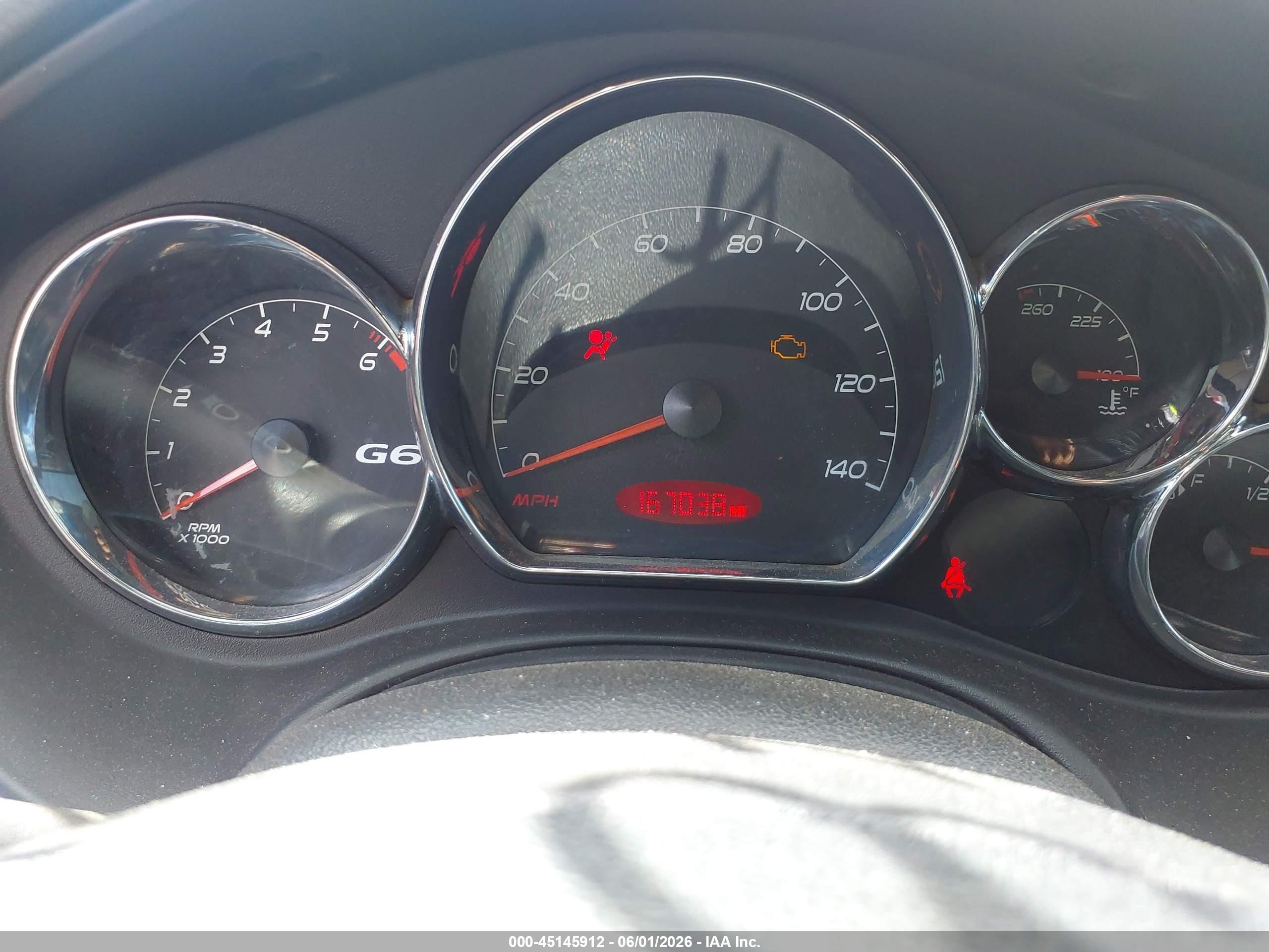 2006 Pontiac G6 Gtp Black vin: 1G2ZM151664277812