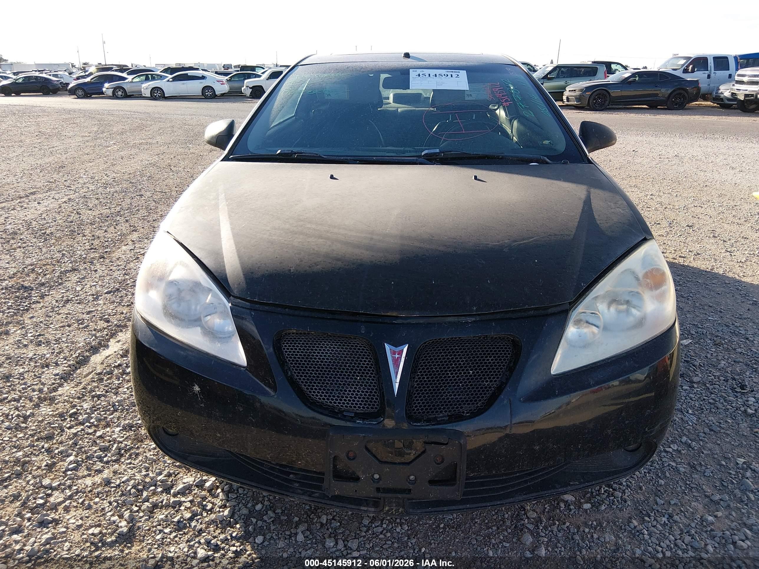 2006 Pontiac G6 Gtp Black vin: 1G2ZM151664277812