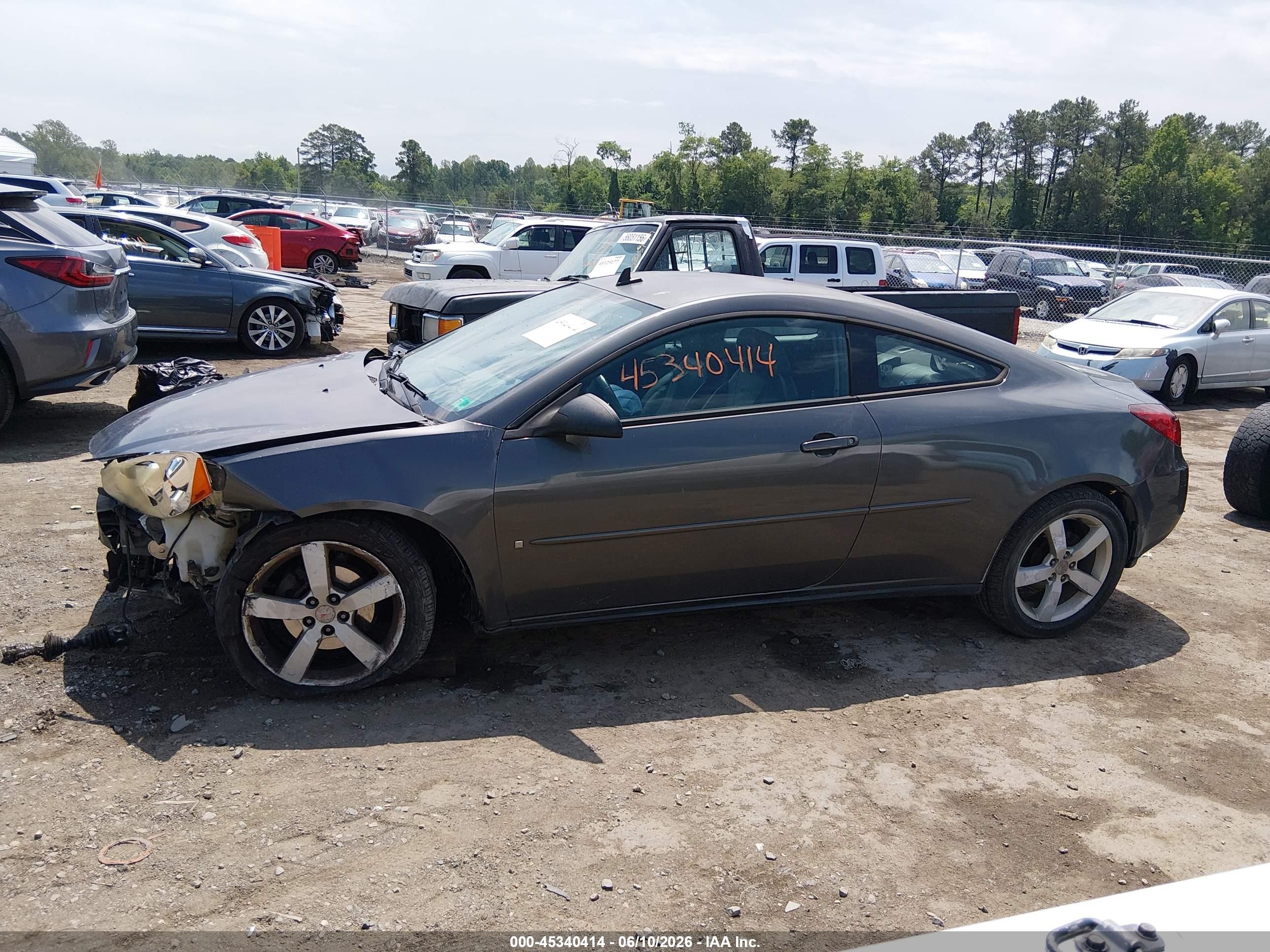 2006 Pontiac G6 Gtp Gray vin: 1G2ZM171X64186801
