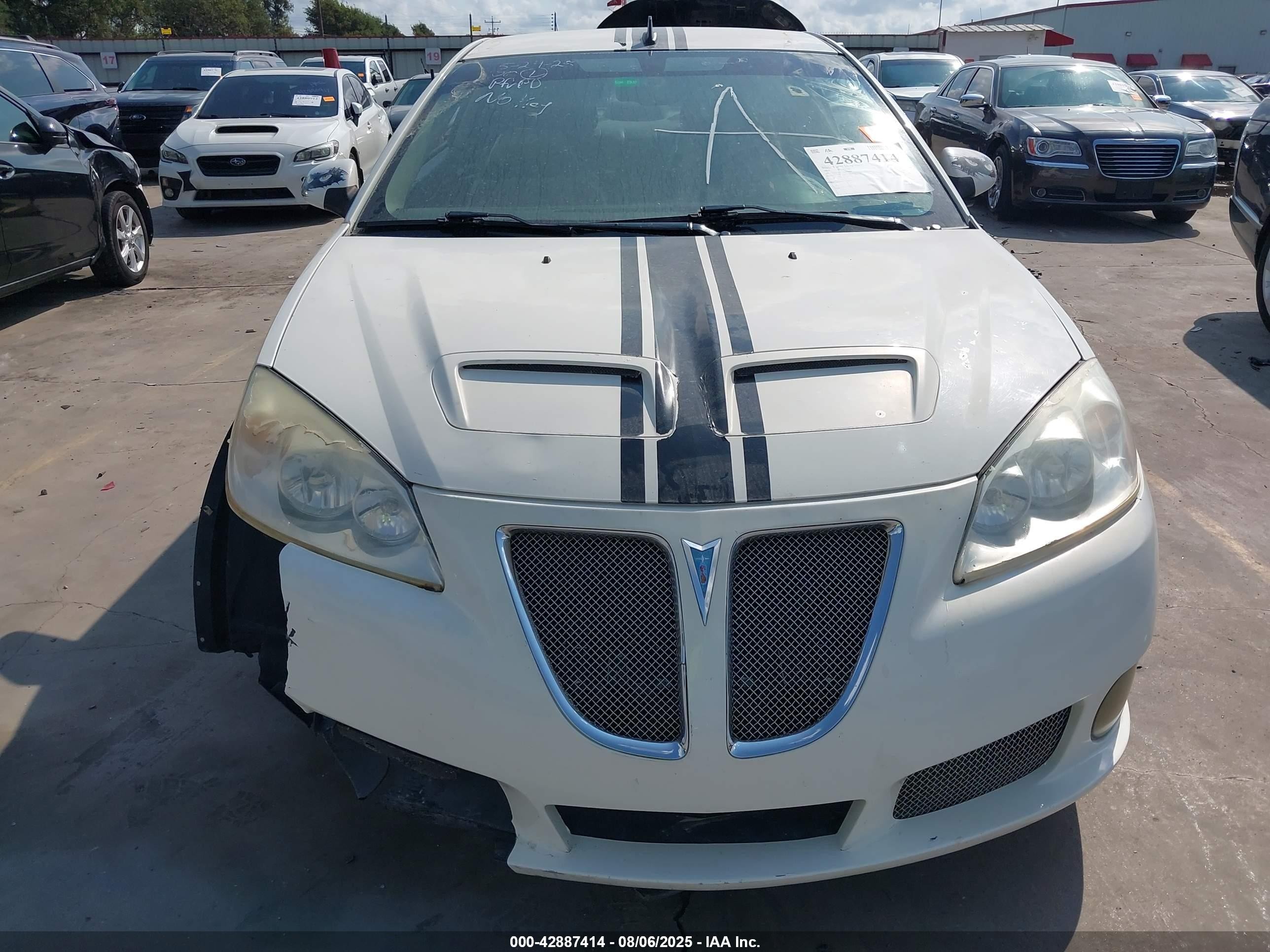 2008 Pontiac G6 Gxp White vin: 1G2ZM177984293748