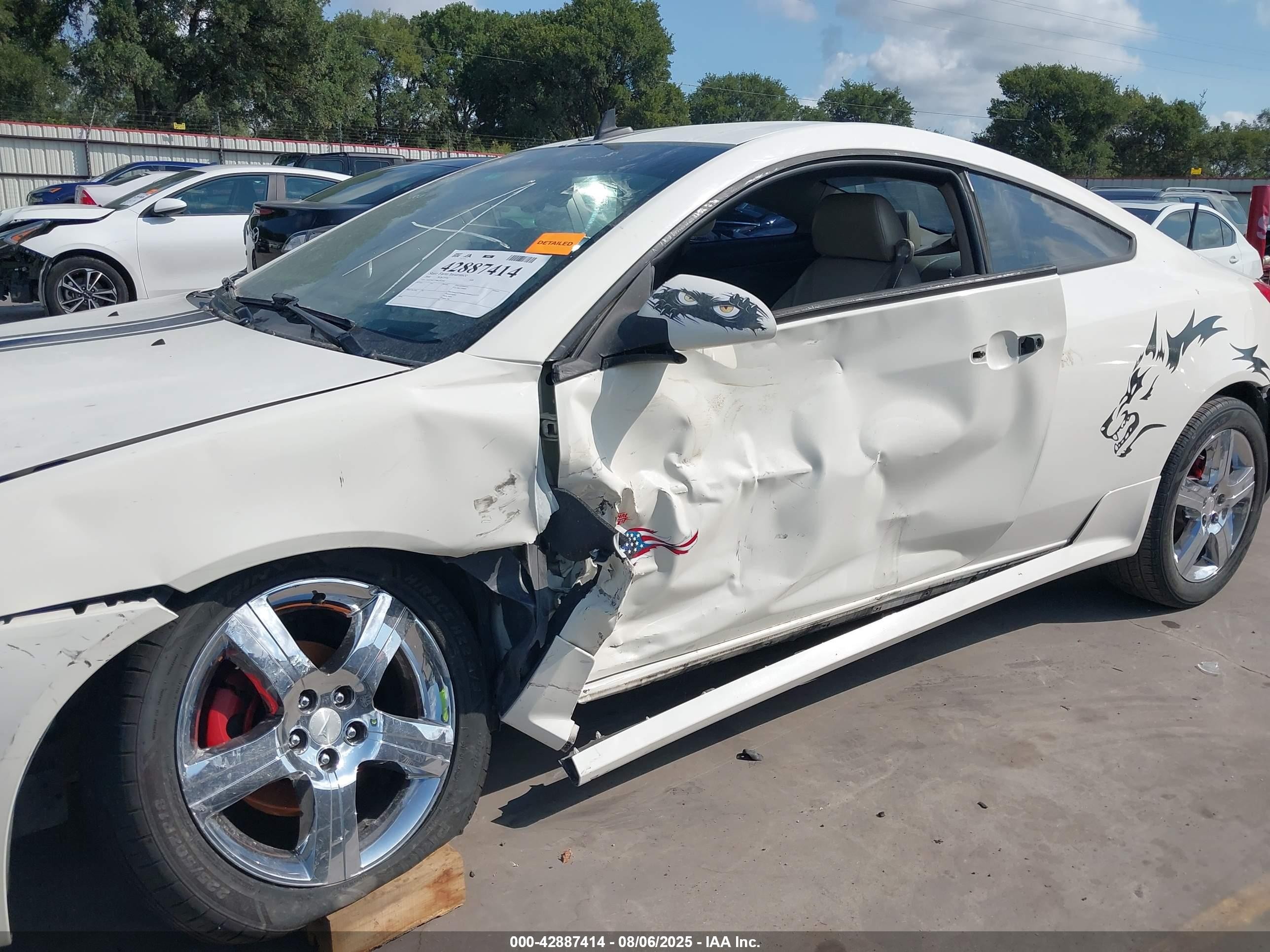 2008 Pontiac G6 Gxp White vin: 1G2ZM177984293748