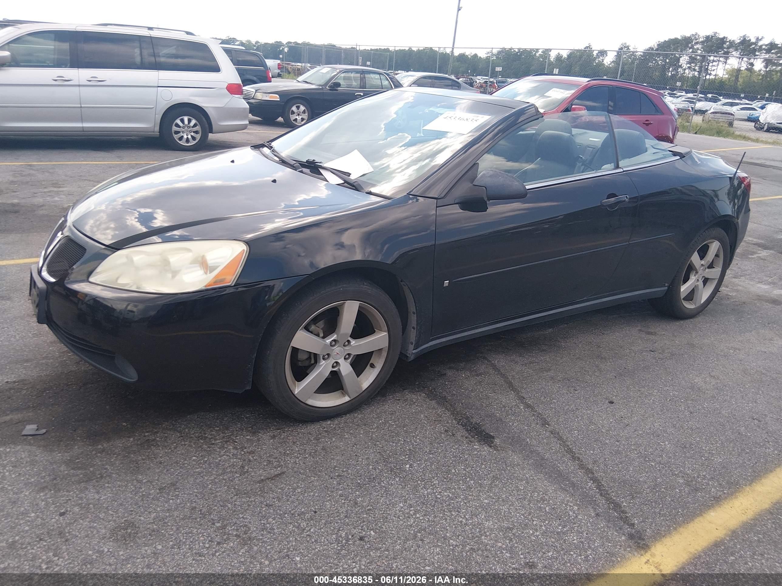 2006 Pontiac G6 Gtp Black vin: 1G2ZM361864270726