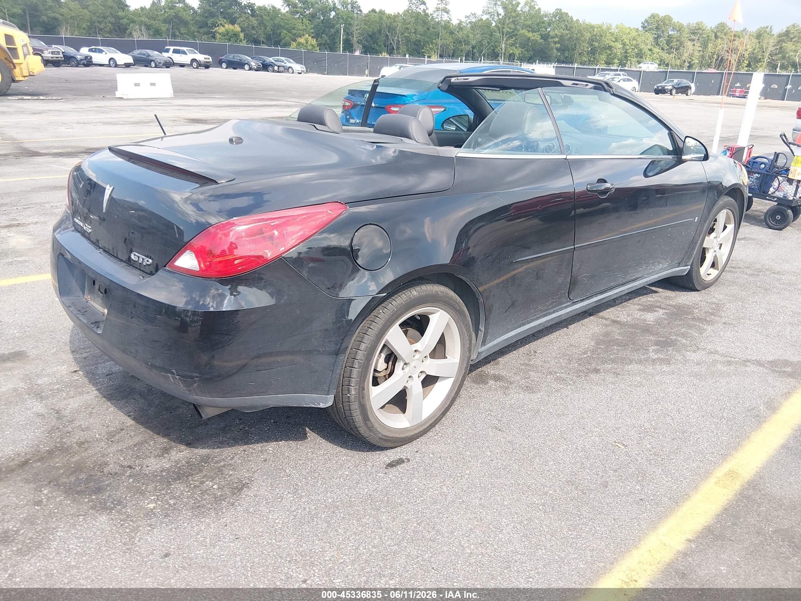 2006 Pontiac G6 Gtp Black vin: 1G2ZM361864270726