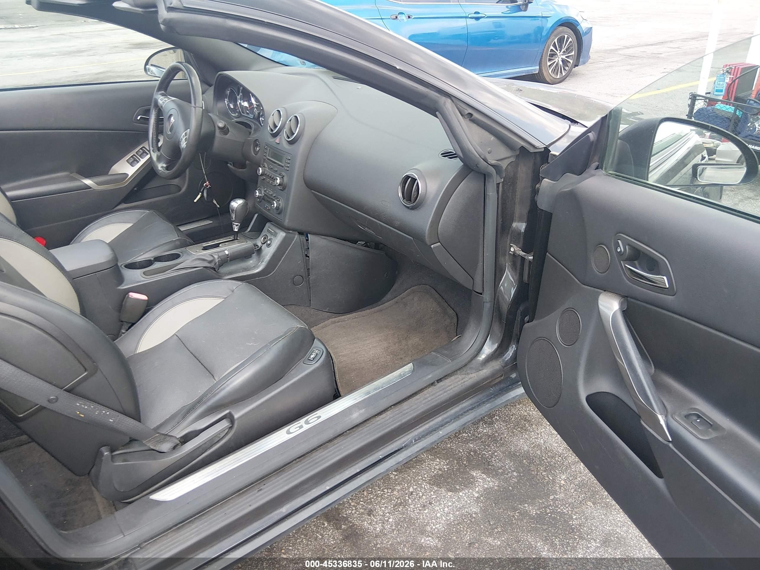 2006 Pontiac G6 Gtp Black vin: 1G2ZM361864270726