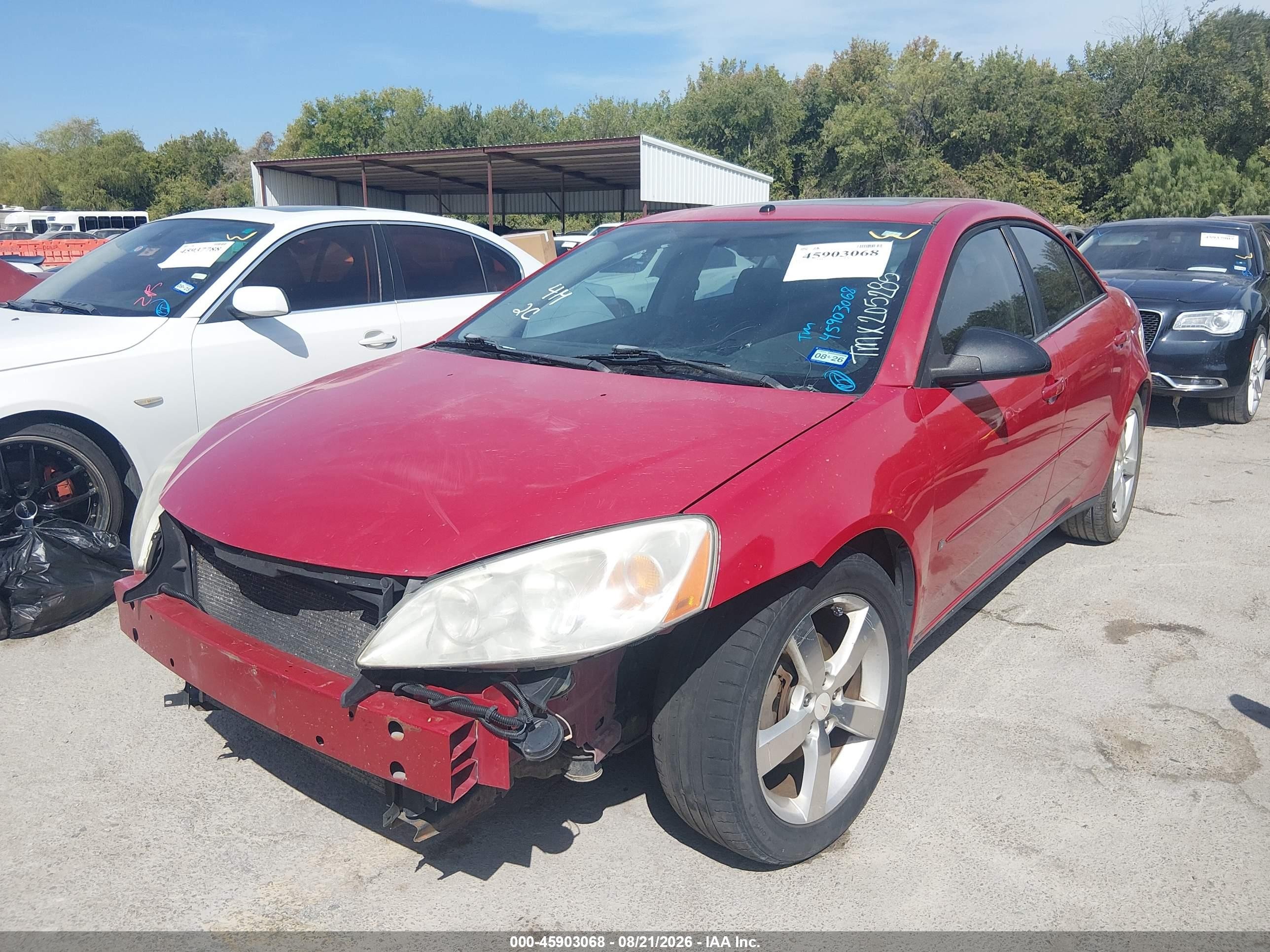 2006 Pontiac G6 Gtp Красный vin: 1G2ZM551264205285