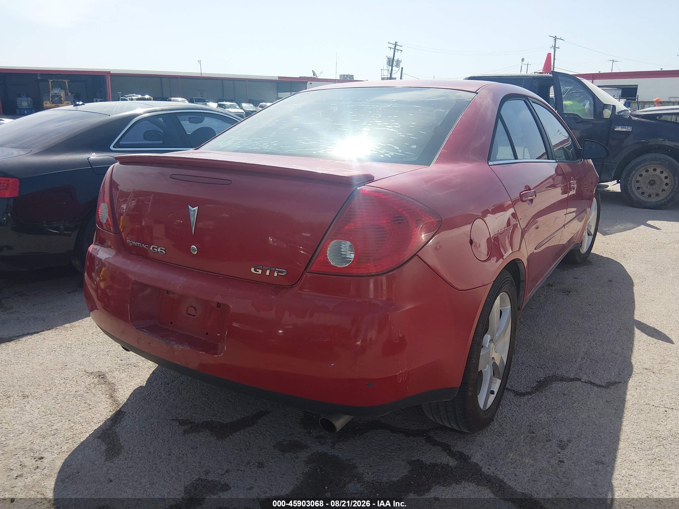 2006 Pontiac G6 Gtp Красный vin: 1G2ZM551264205285