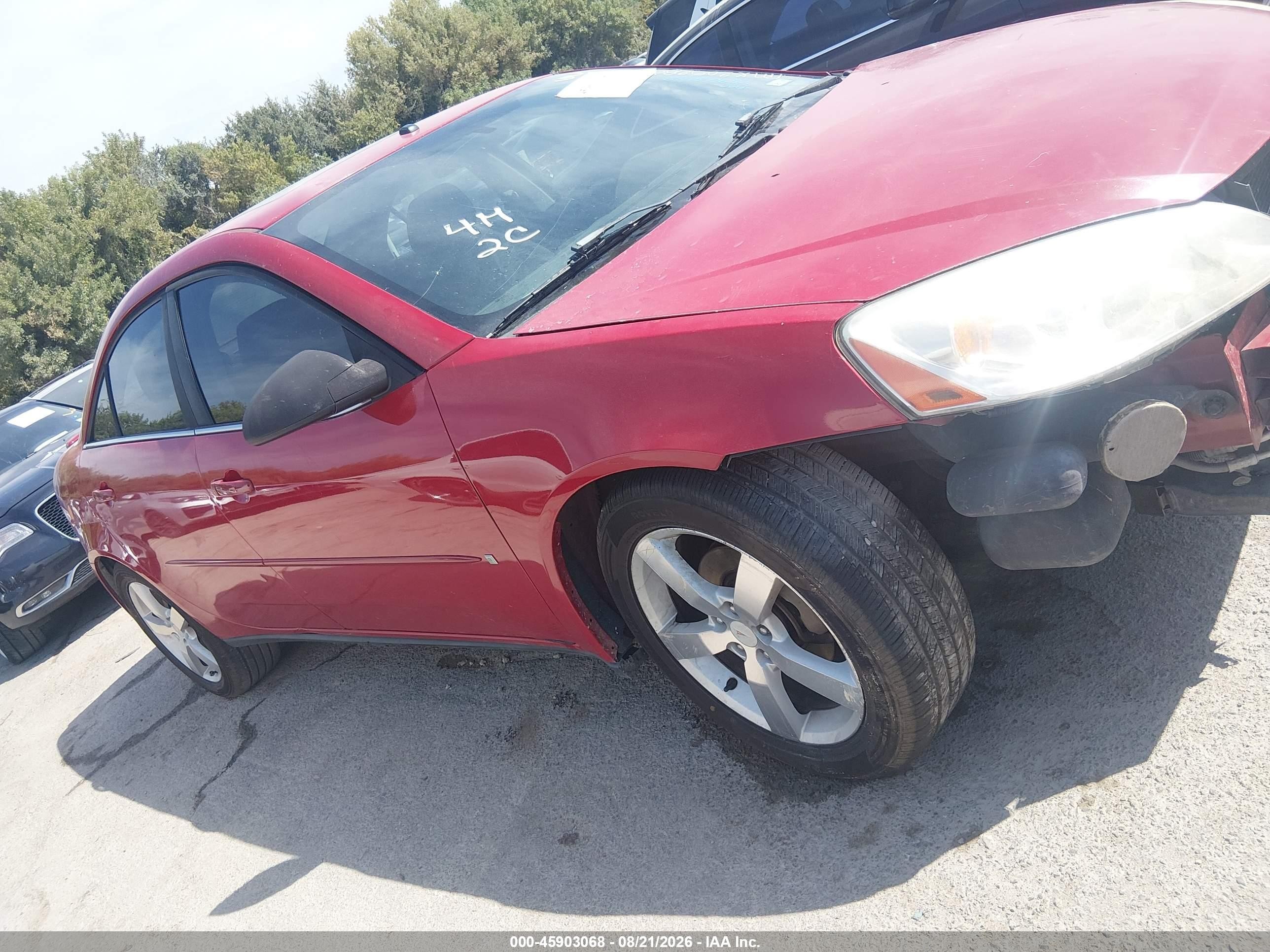 2006 Pontiac G6 Gtp Красный vin: 1G2ZM551264205285