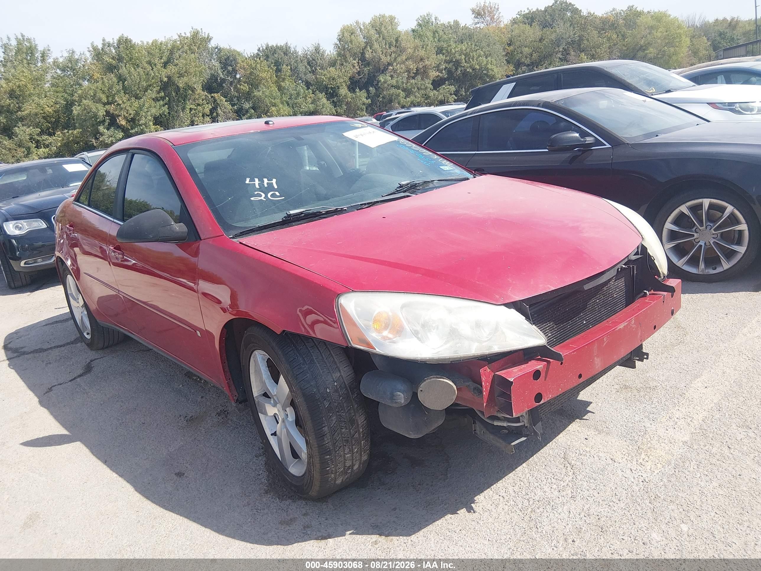 2006 Pontiac G6 Gtp Red vin: 1G2ZM551264205285