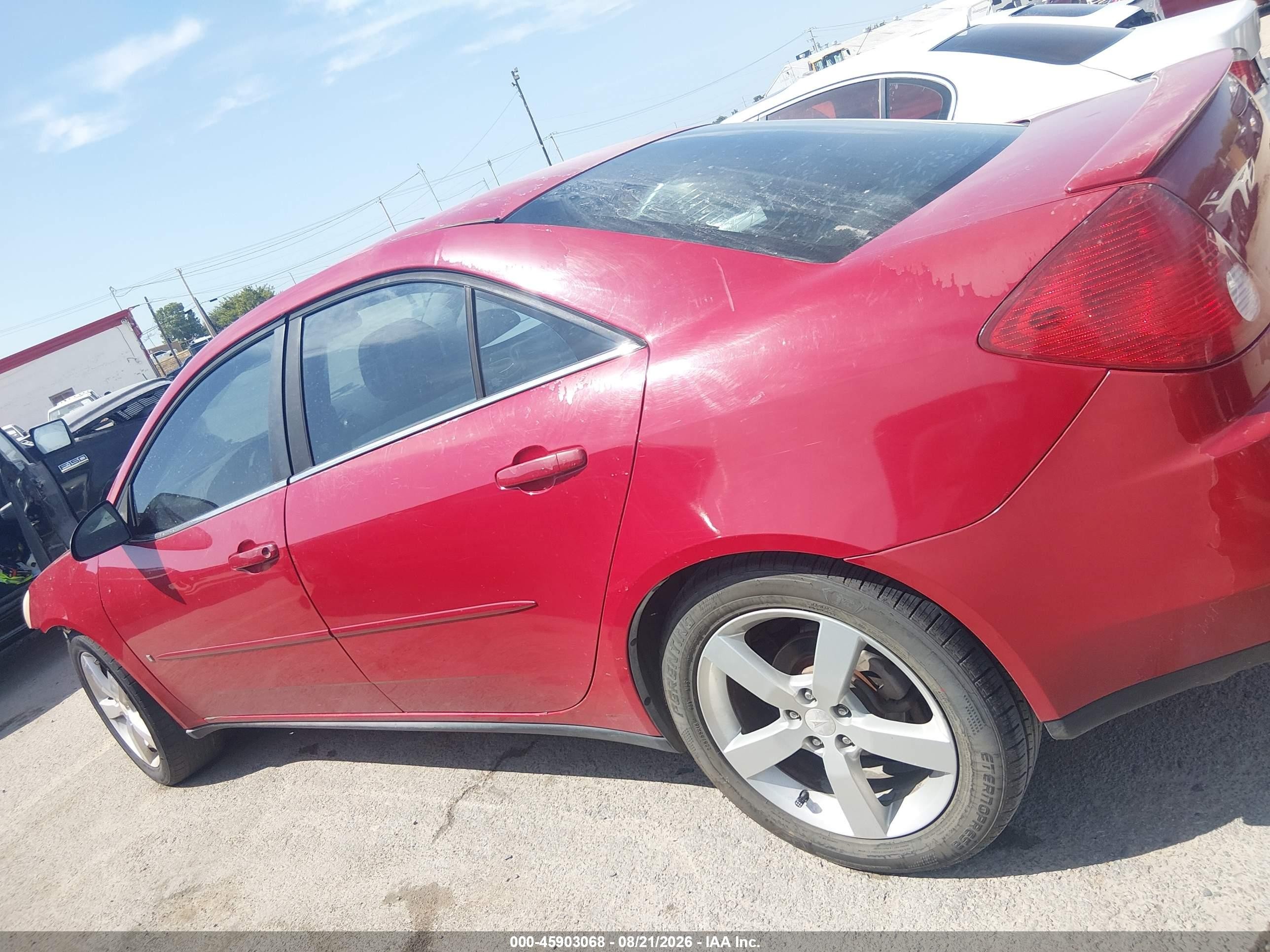 2006 Pontiac G6 Gtp Красный vin: 1G2ZM551264205285