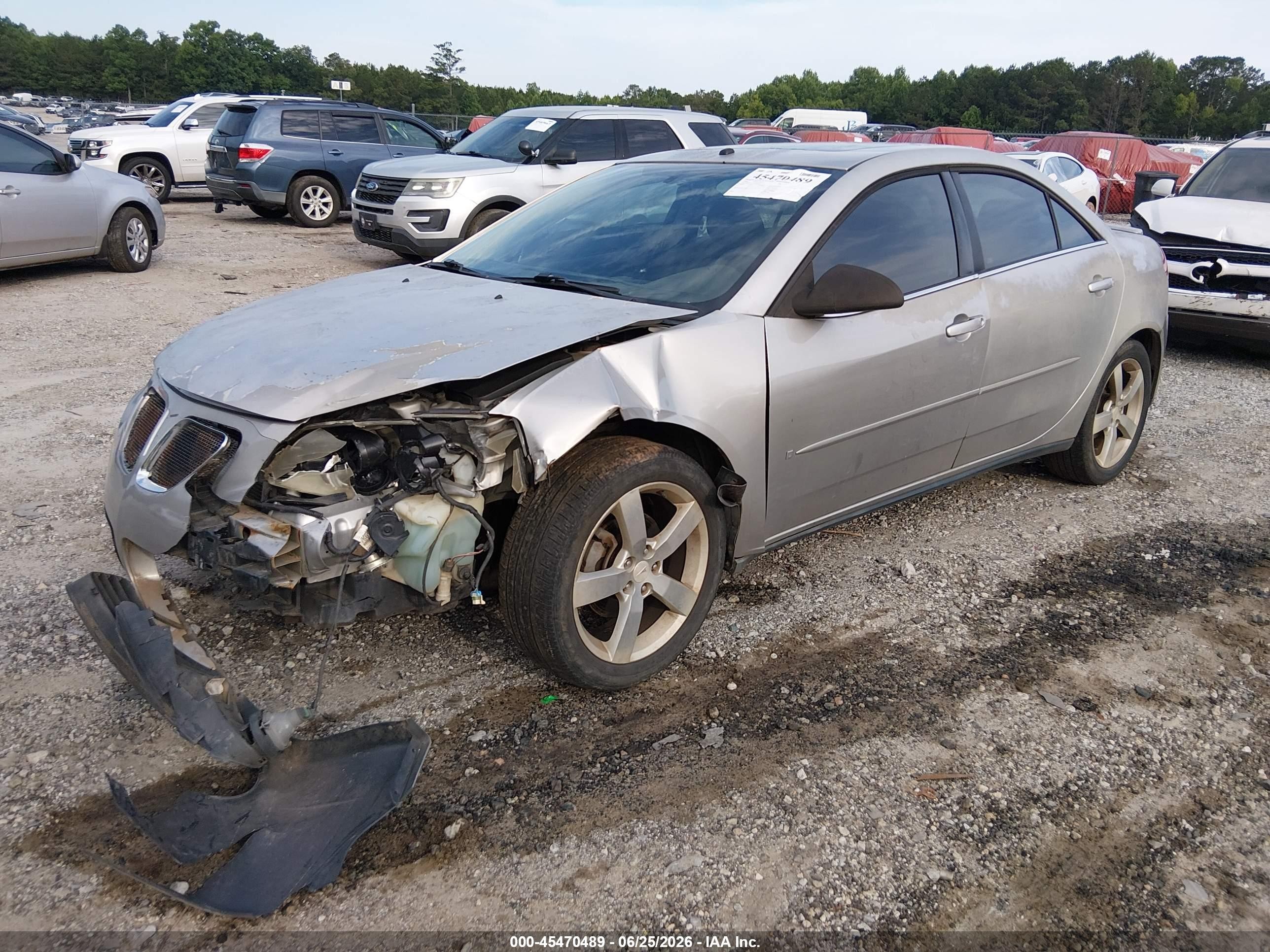 2006 Pontiac G6 Gtp Gray vin: 1G2ZM551364186665