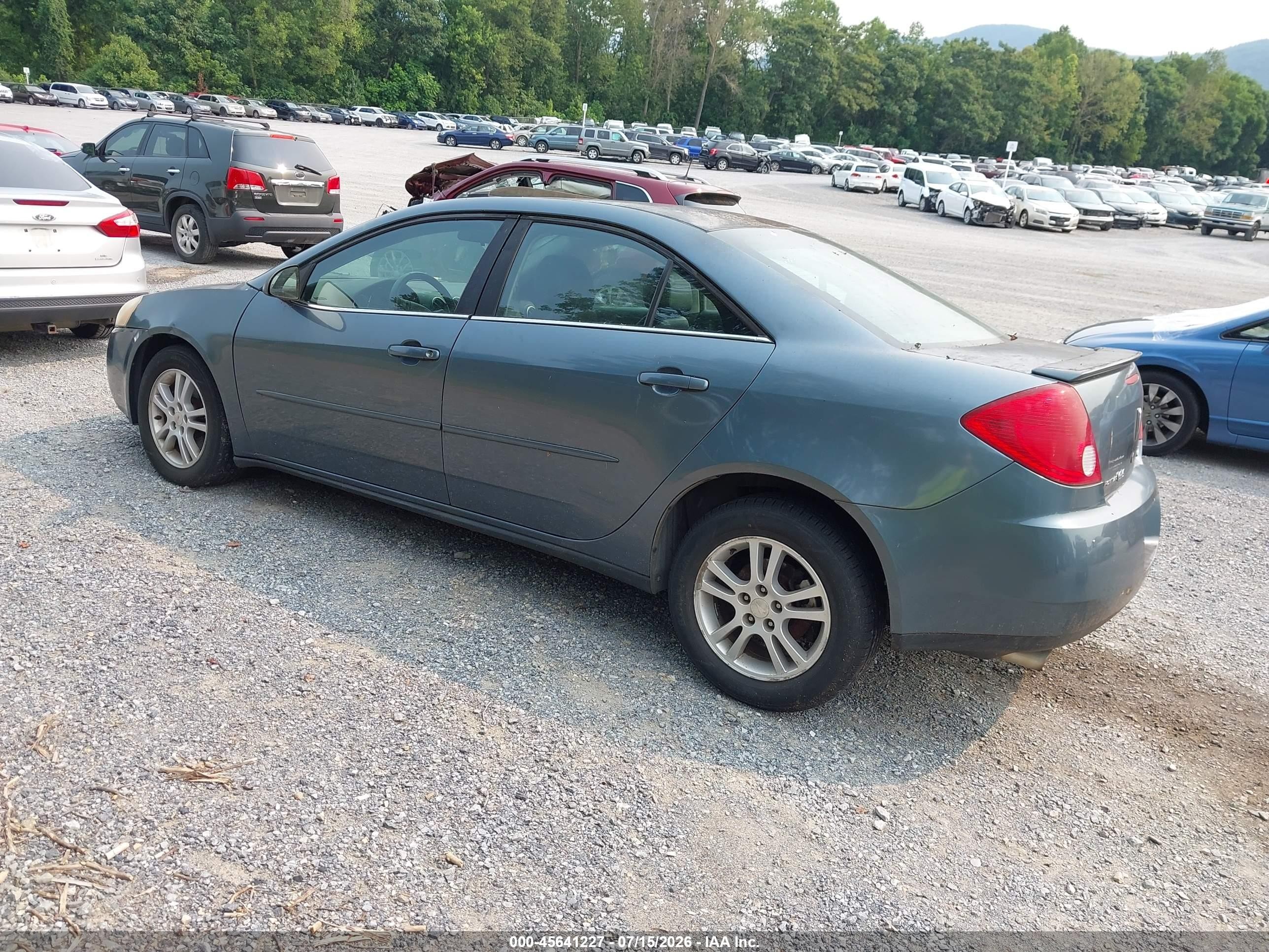 2006 Pontiac G6 Gtp Blue vin: 1G2ZM551364255371