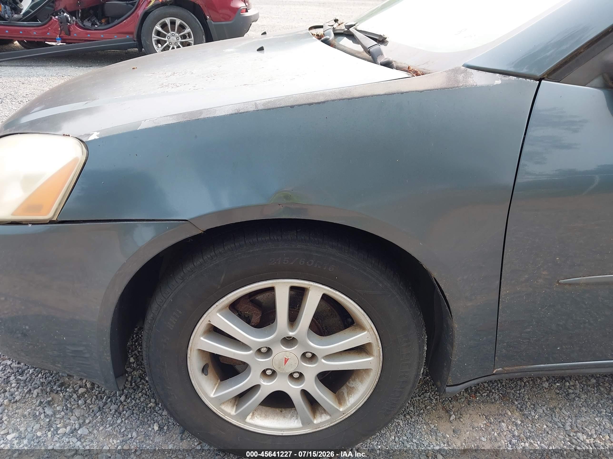 2006 Pontiac G6 Gtp Blue vin: 1G2ZM551364255371