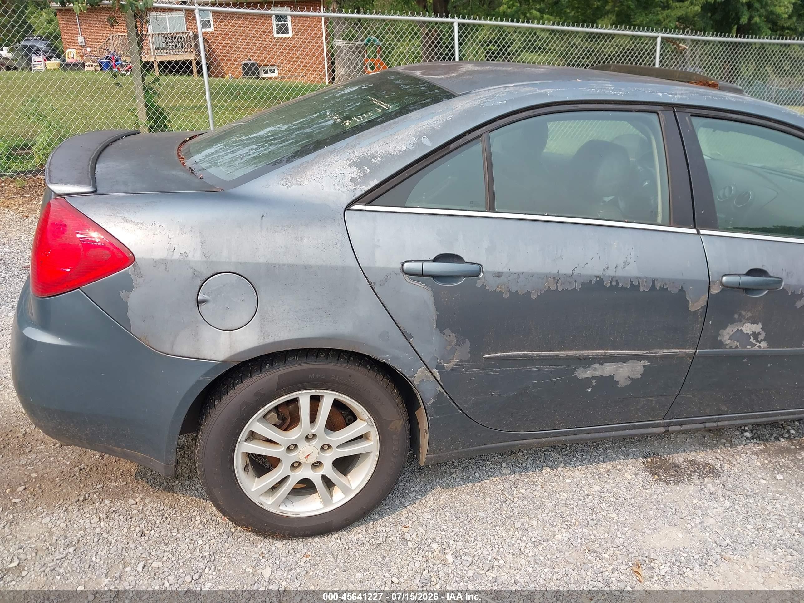 2006 Pontiac G6 Gtp Blue vin: 1G2ZM551364255371