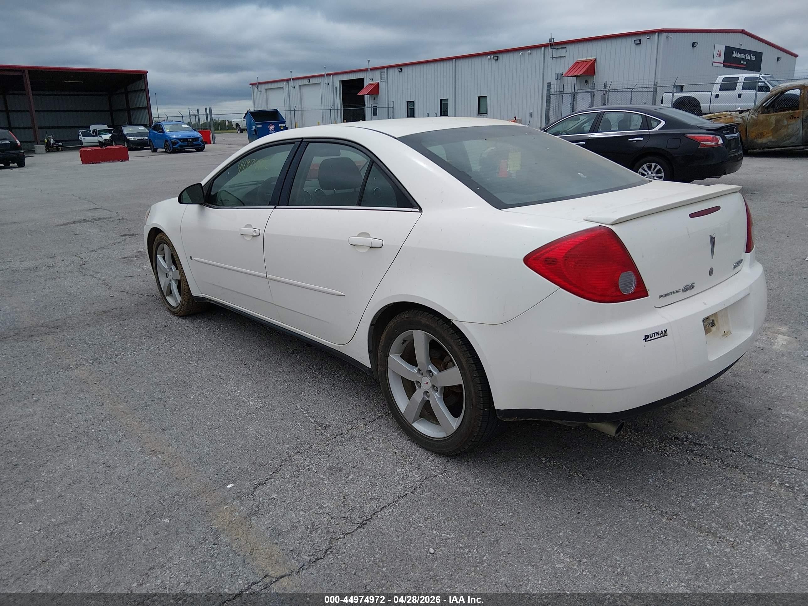 2006 Pontiac G6 Gtp White vin: 1G2ZM551X64208029