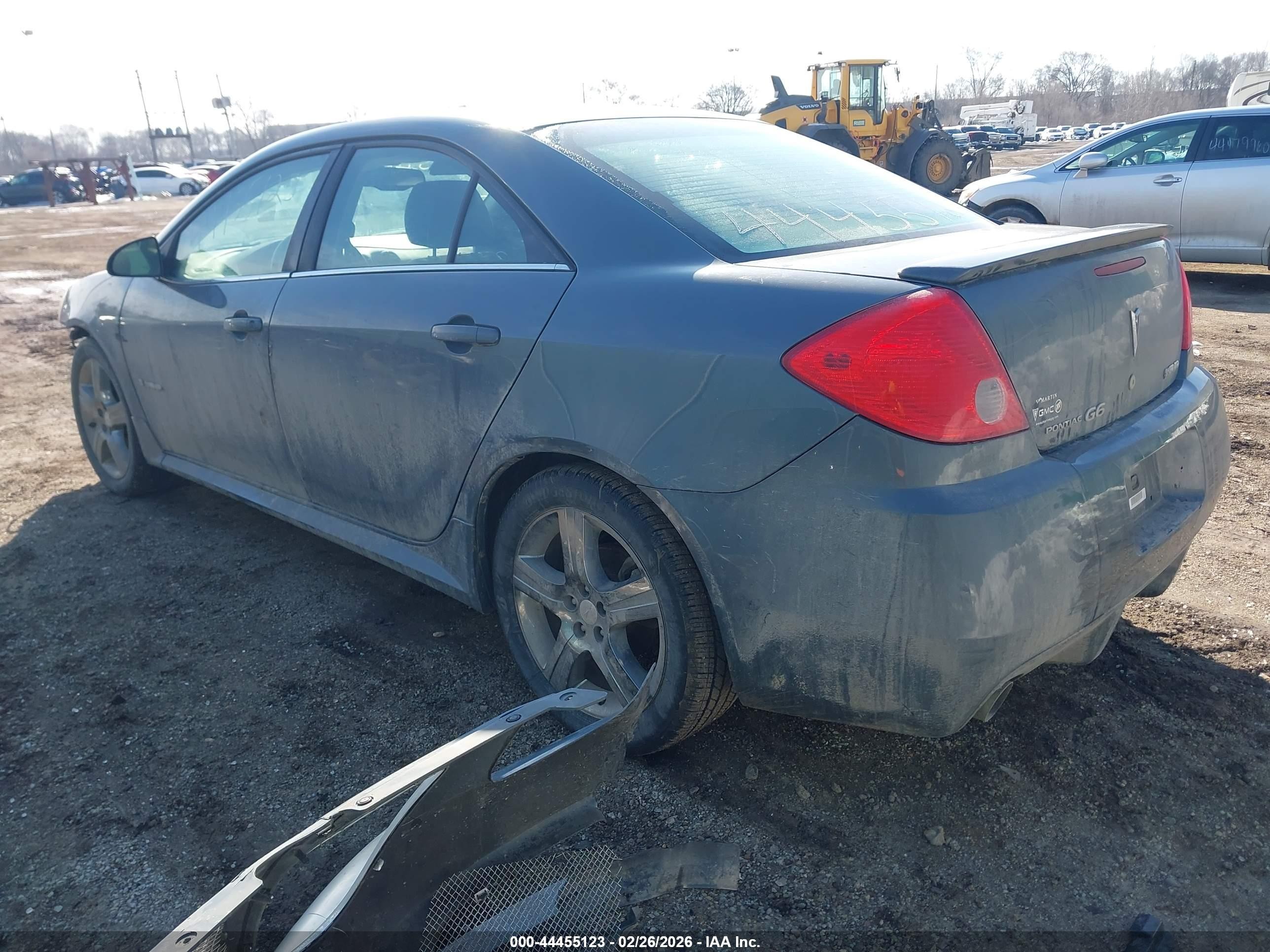 2009 Pontiac G6 Gxp Gray vin: 1G2ZM577594124450