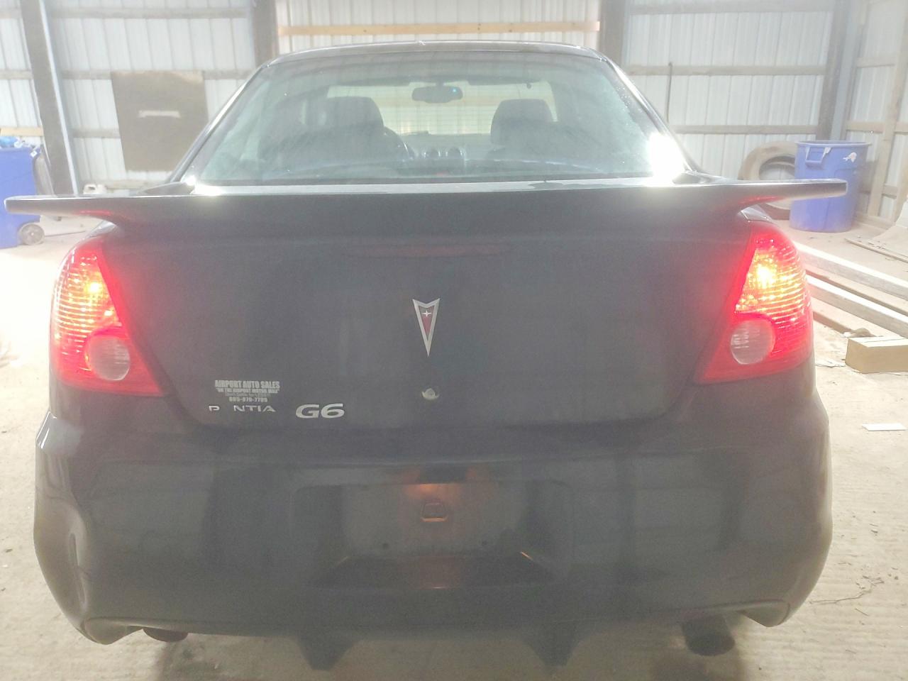 2008 Pontiac G6 Gxp Black vin: 1G2ZM577684221445