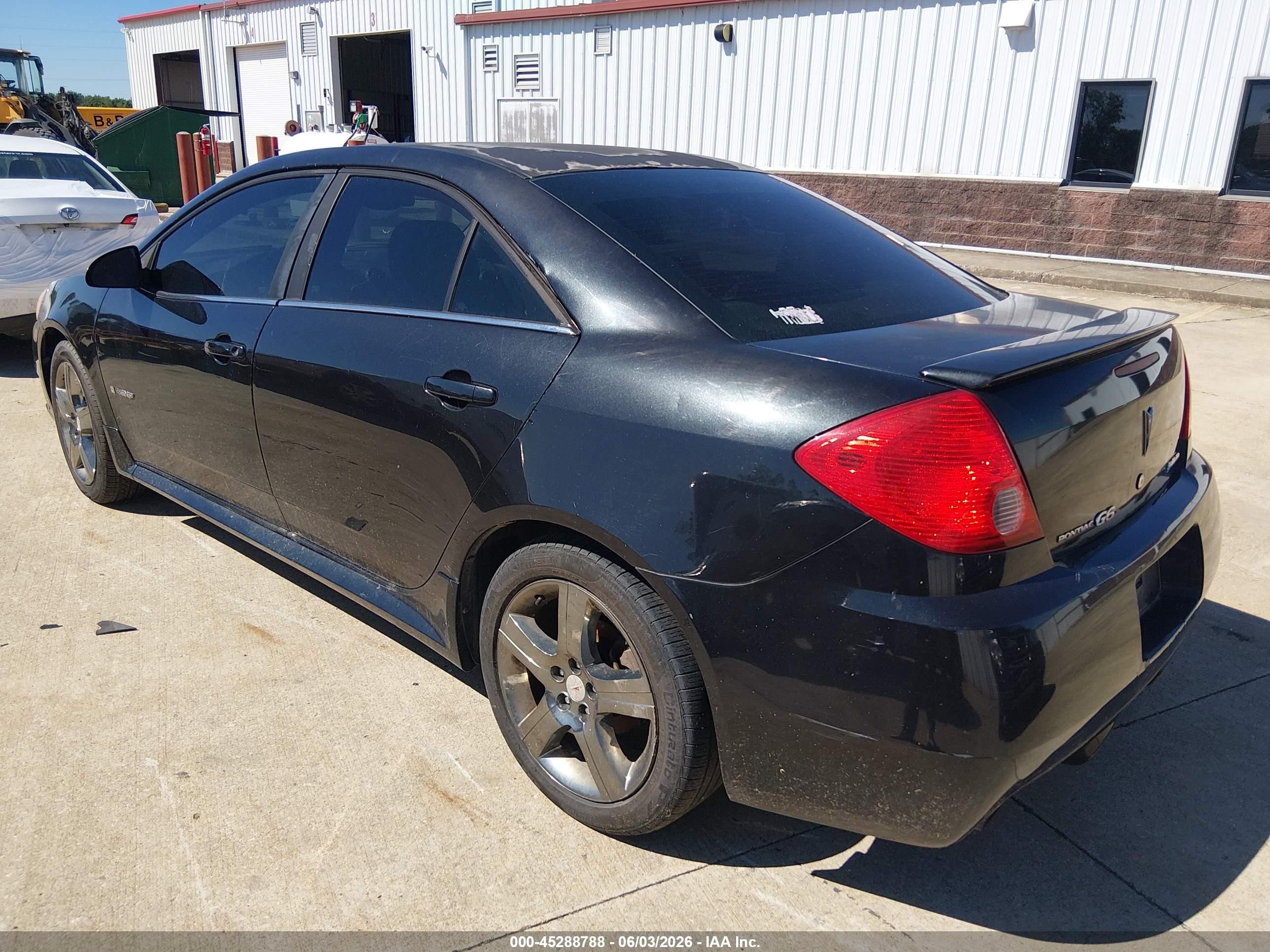 2009 Pontiac G6 Gxp Black vin: 1G2ZM577694193308