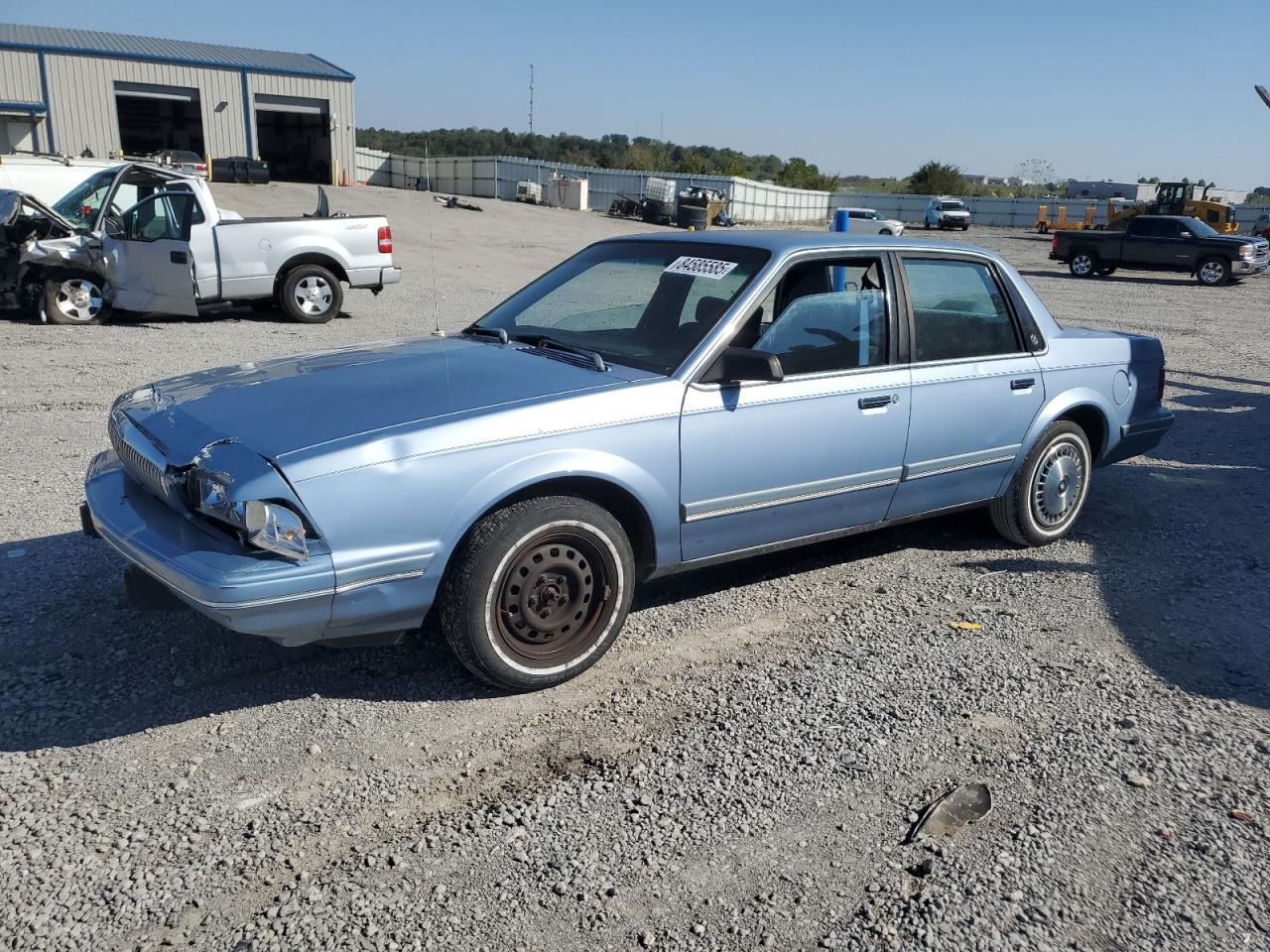 1993 Buick Century Special Синий vin: 1G4AG54N2P6431493