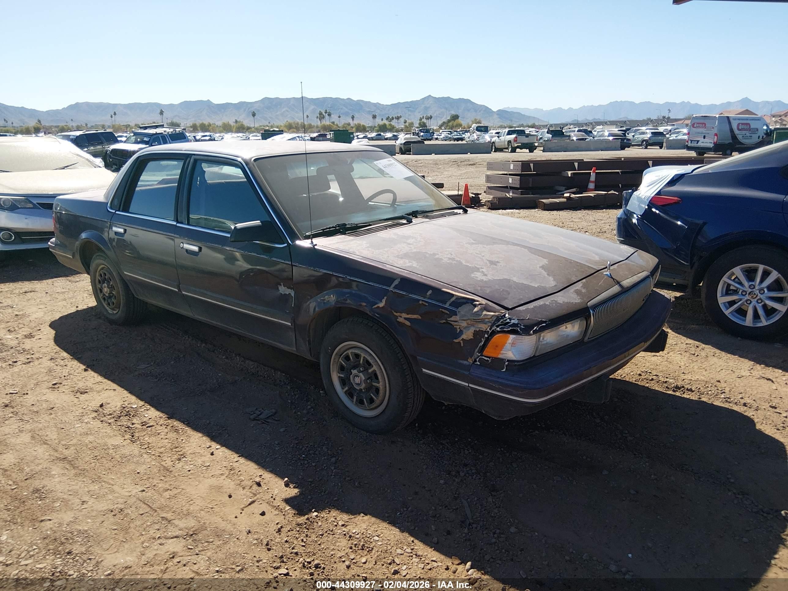 1995 Buick Century Special Red vin: 1G4AG55M0S6498804