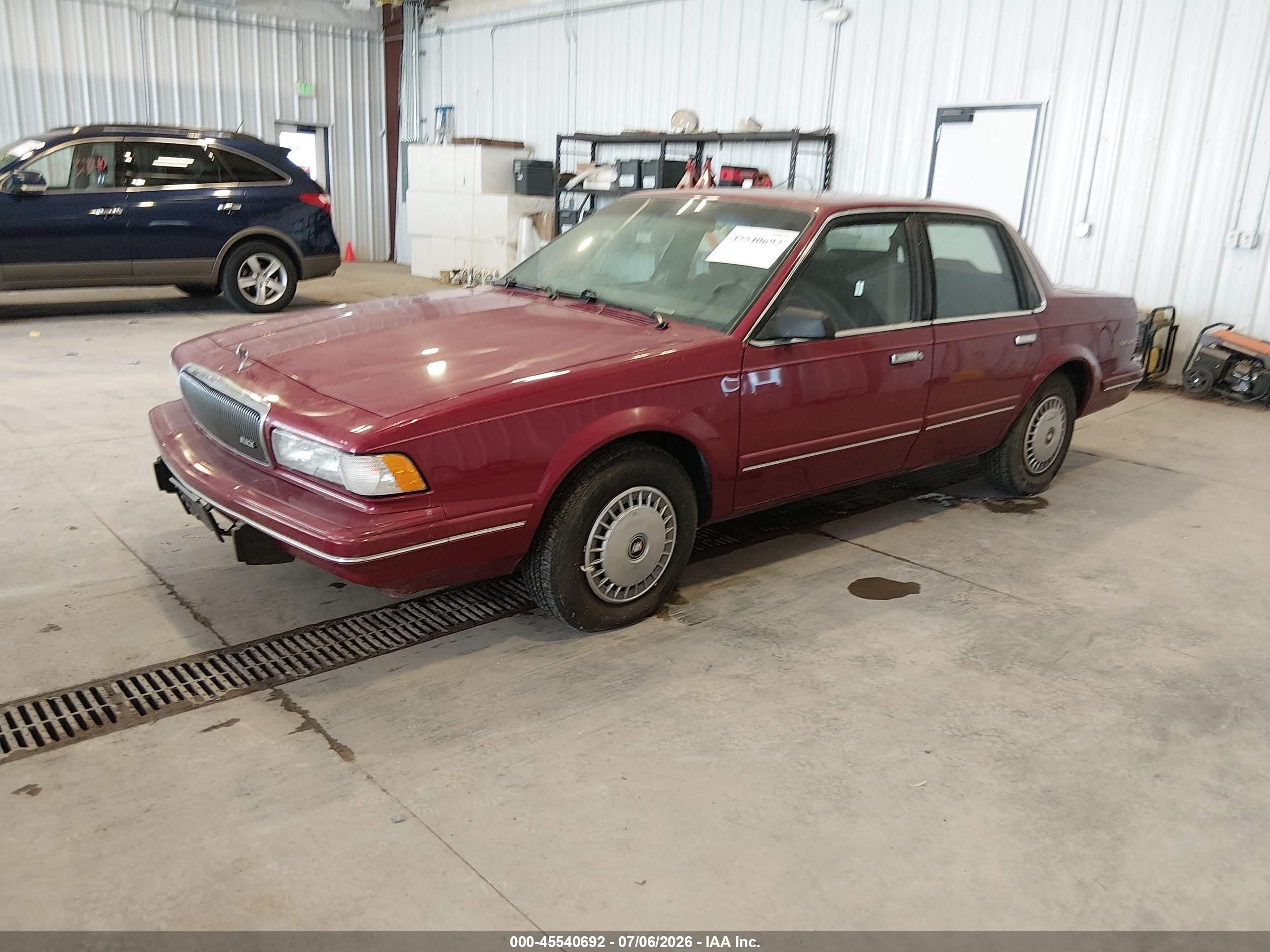 1996 Buick Century Special/custom/limited Red vin: 1G4AG55M0T6427183