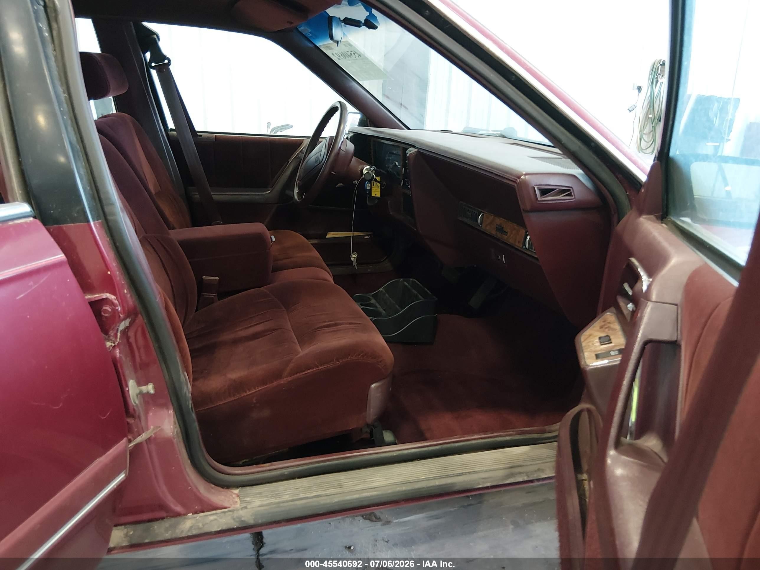 1996 Buick Century Special/custom/limited Red vin: 1G4AG55M0T6427183