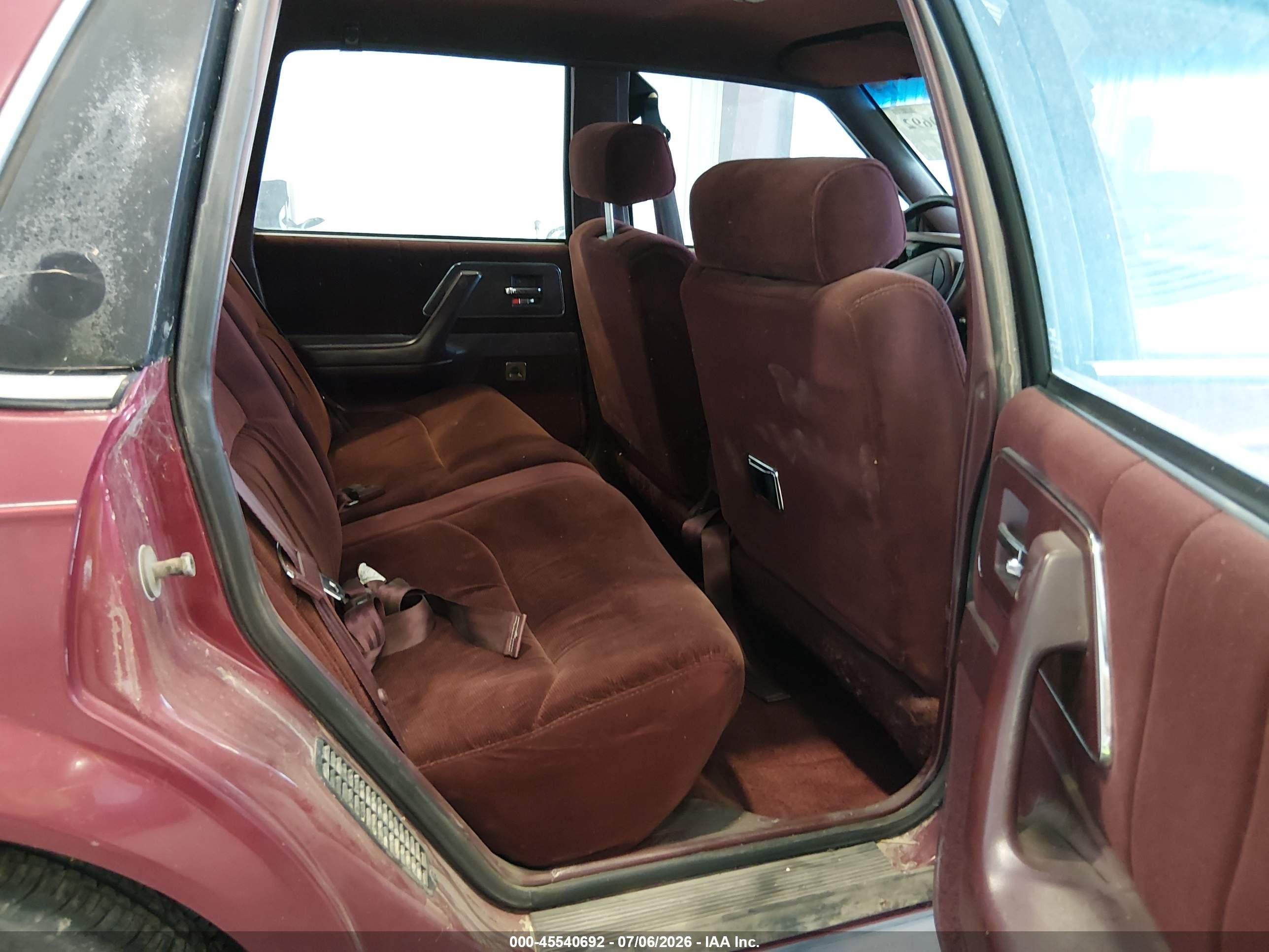 1996 Buick Century Special/custom/limited Red vin: 1G4AG55M0T6427183